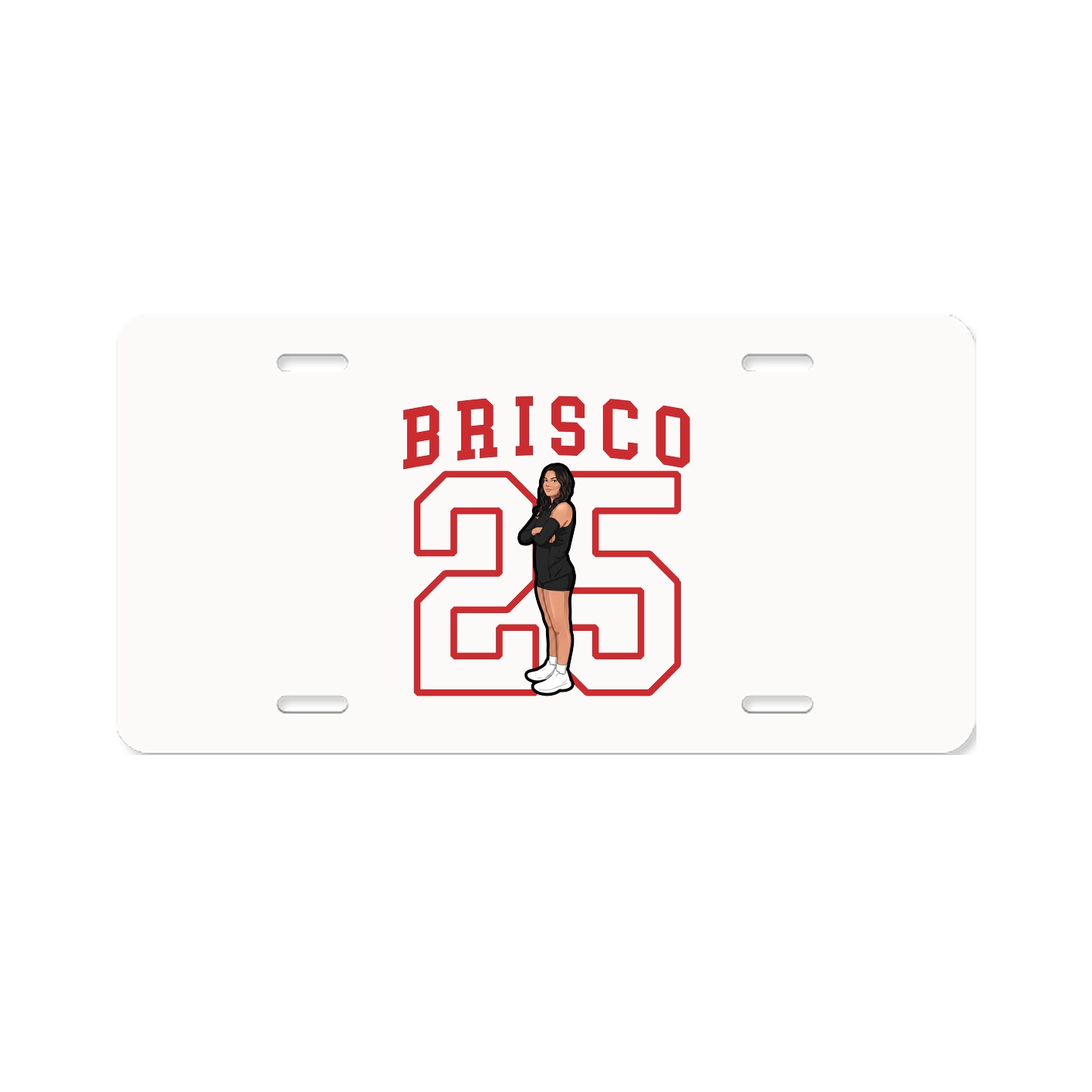 License Plate — Shirsey in Classic