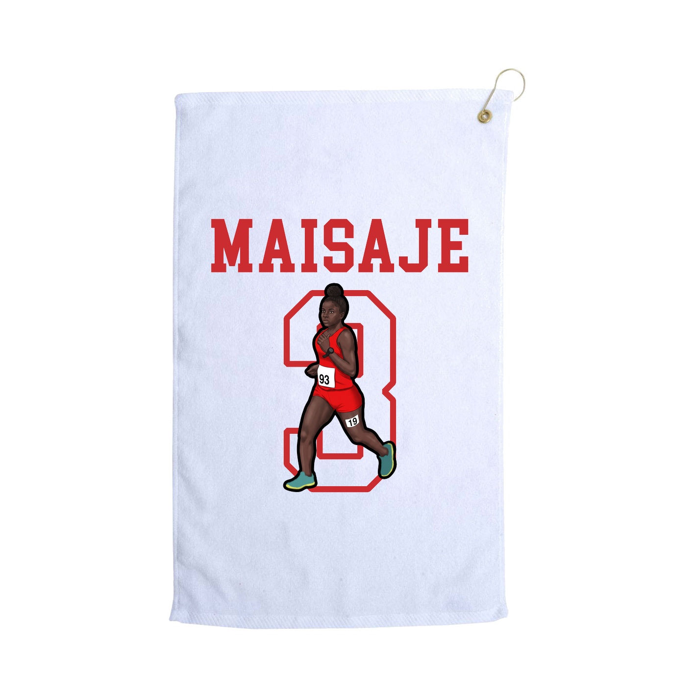 Golf Towel — Shirsey in White
