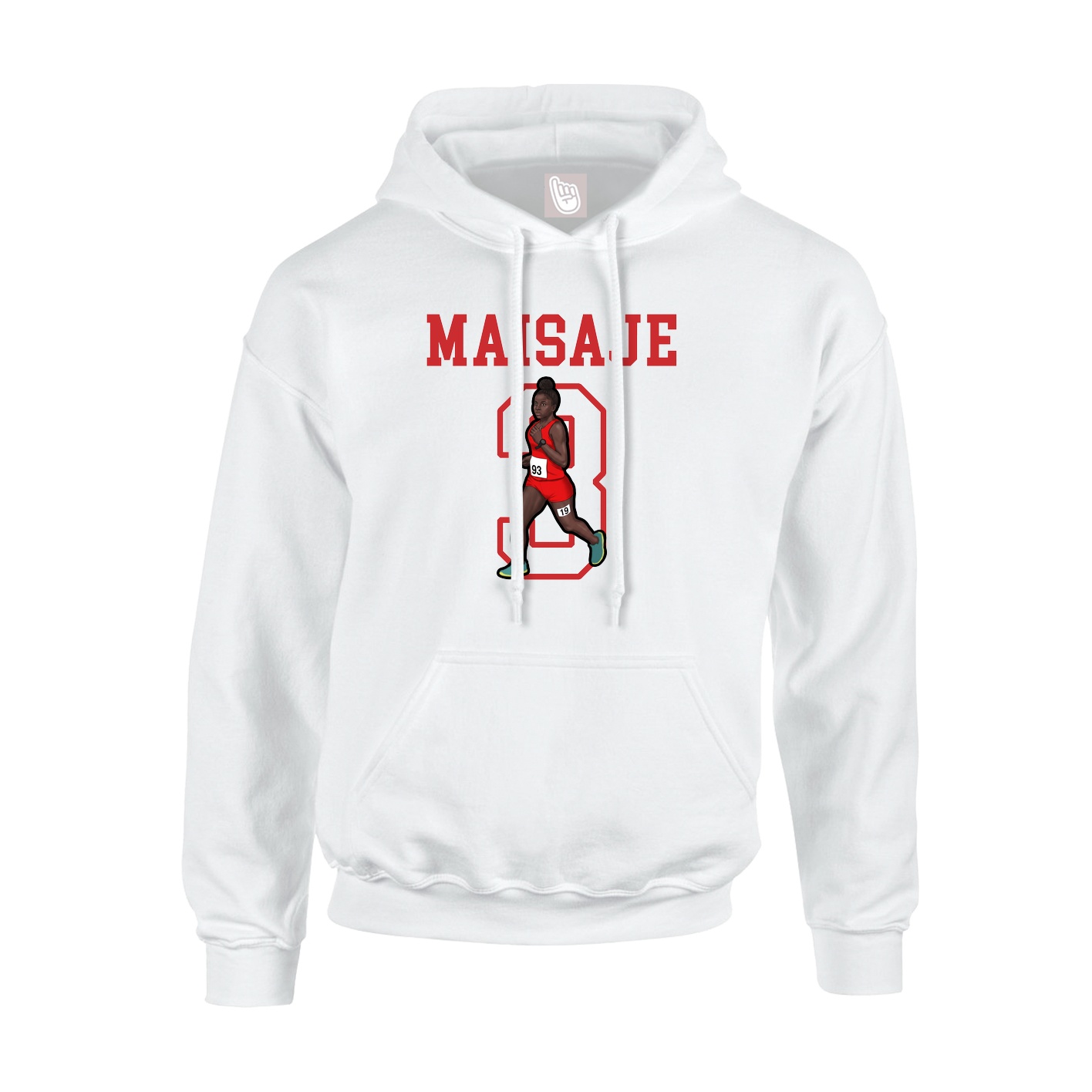 Hoodie — Shirsey in White