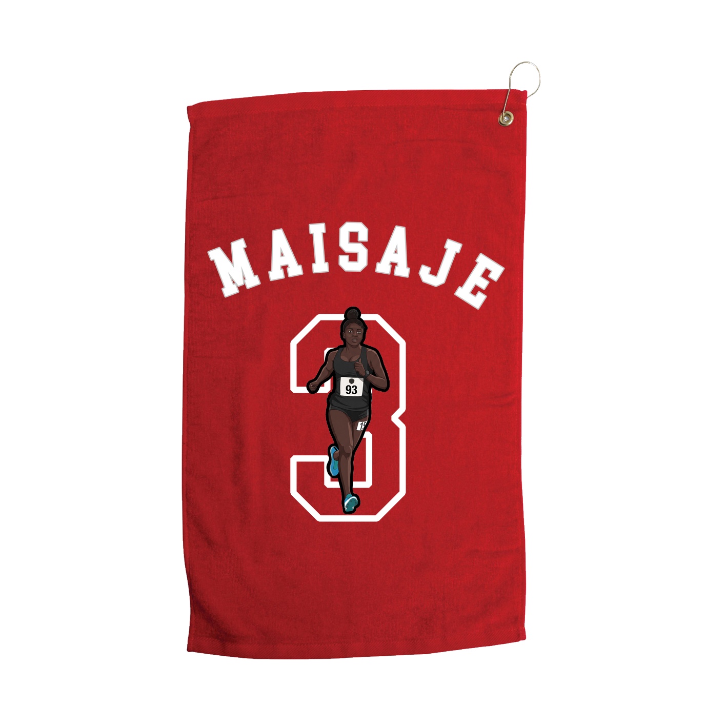 Golf Towel — Shirsey Arch in Red