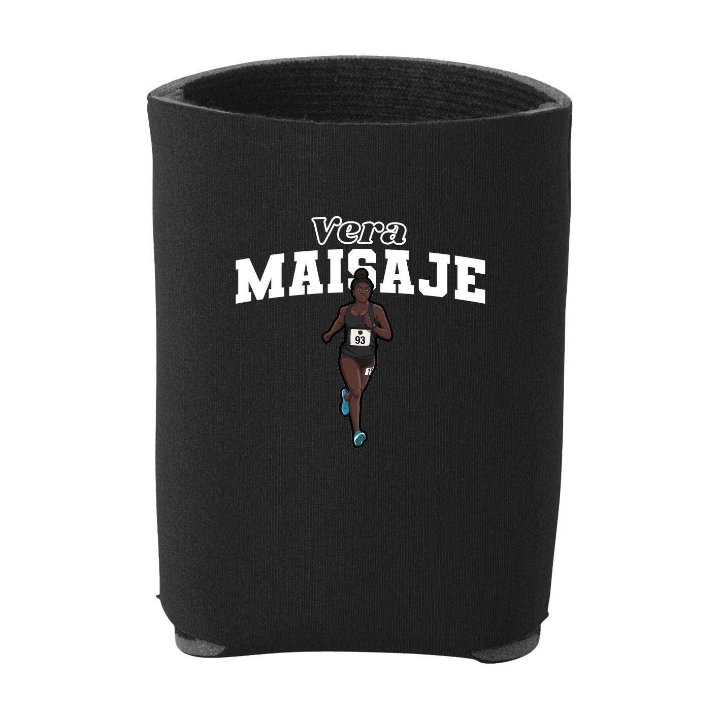 Can Holder — Name Arch in Black