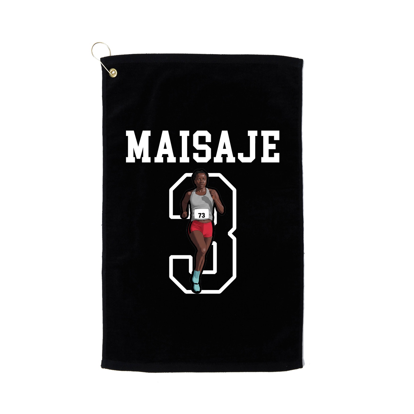 Golf Towel — Shirsey in Black