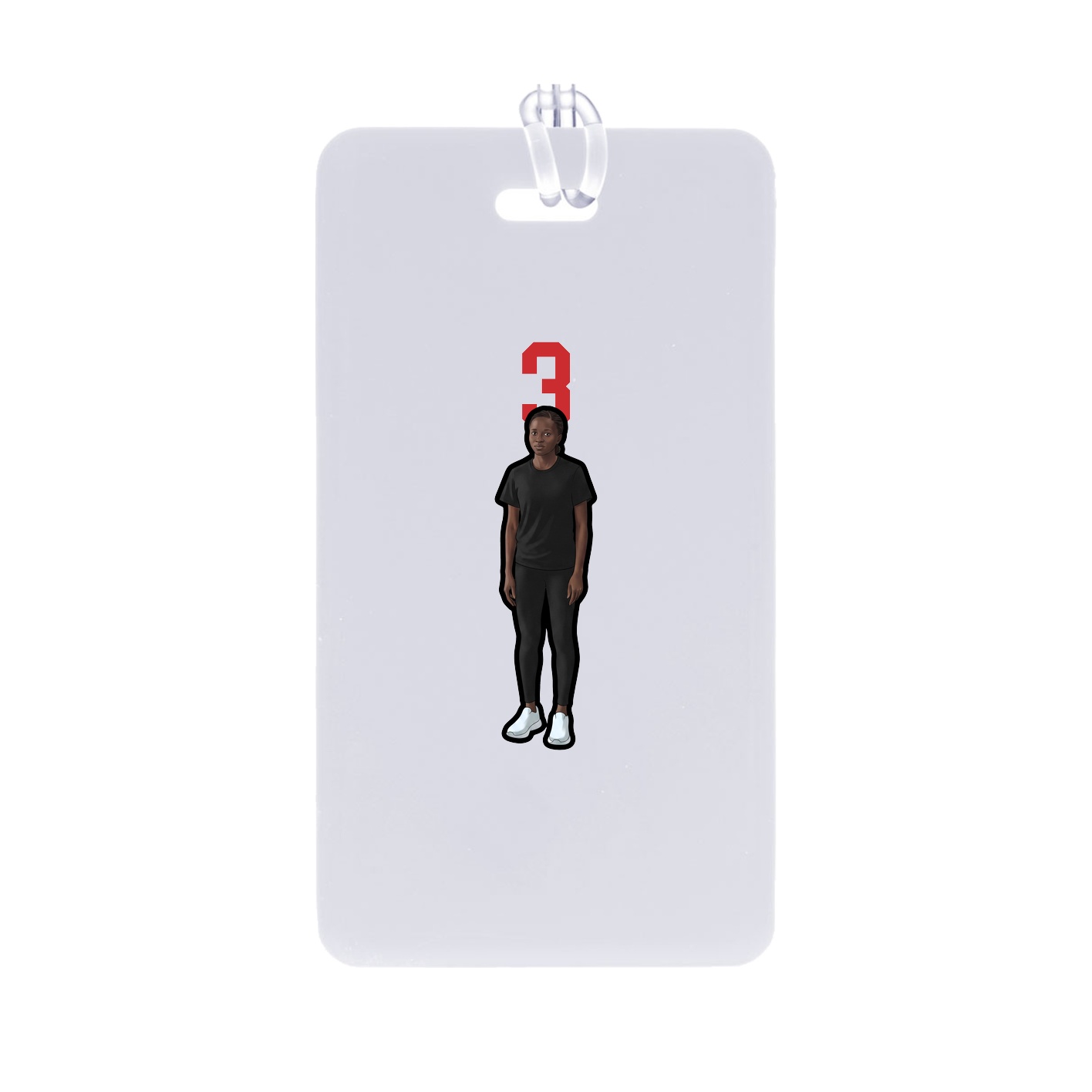 Bag Tag — Number Top in Classic