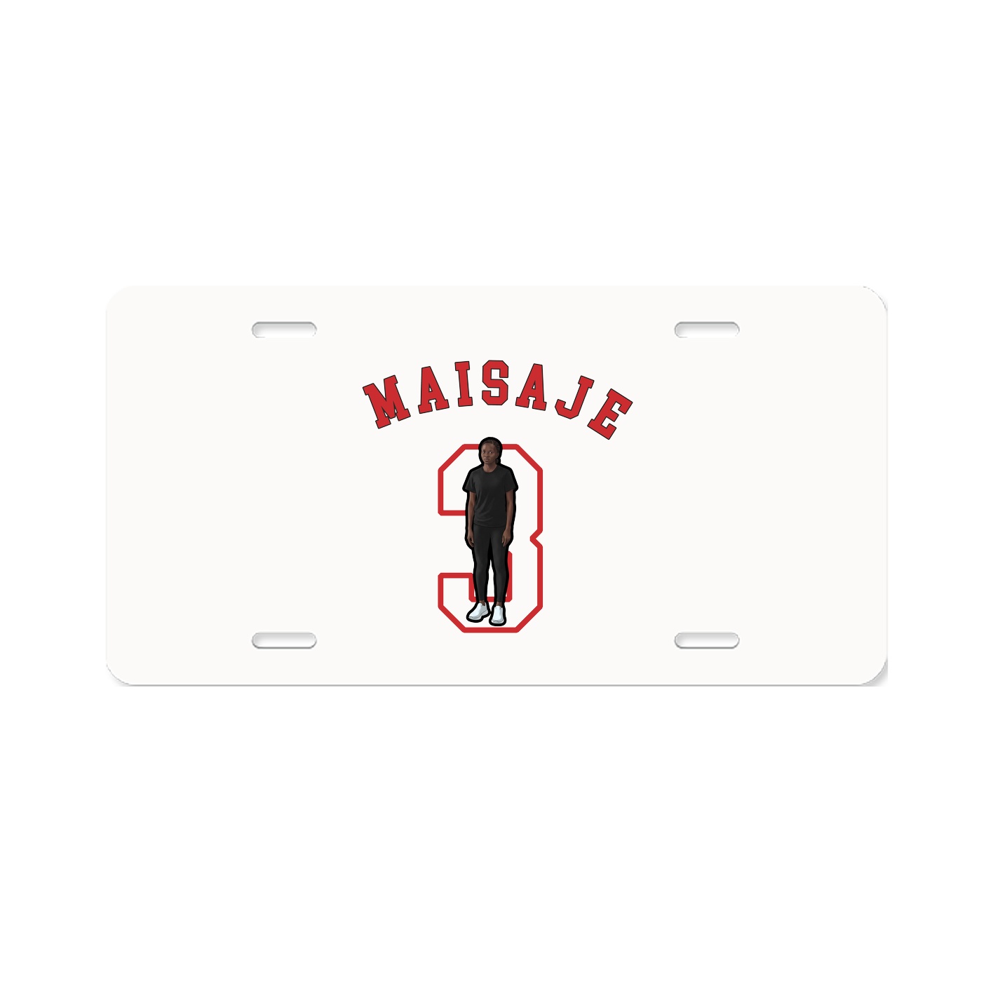 License Plate — Shirsey Arch in Classic