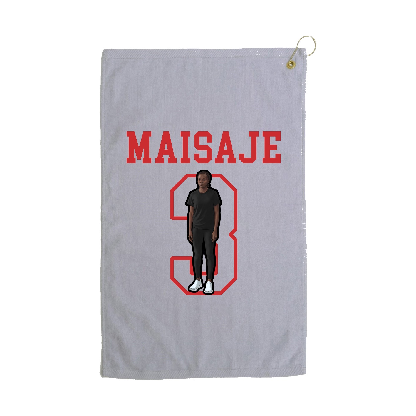 Golf Towel — Shirsey in Grey
