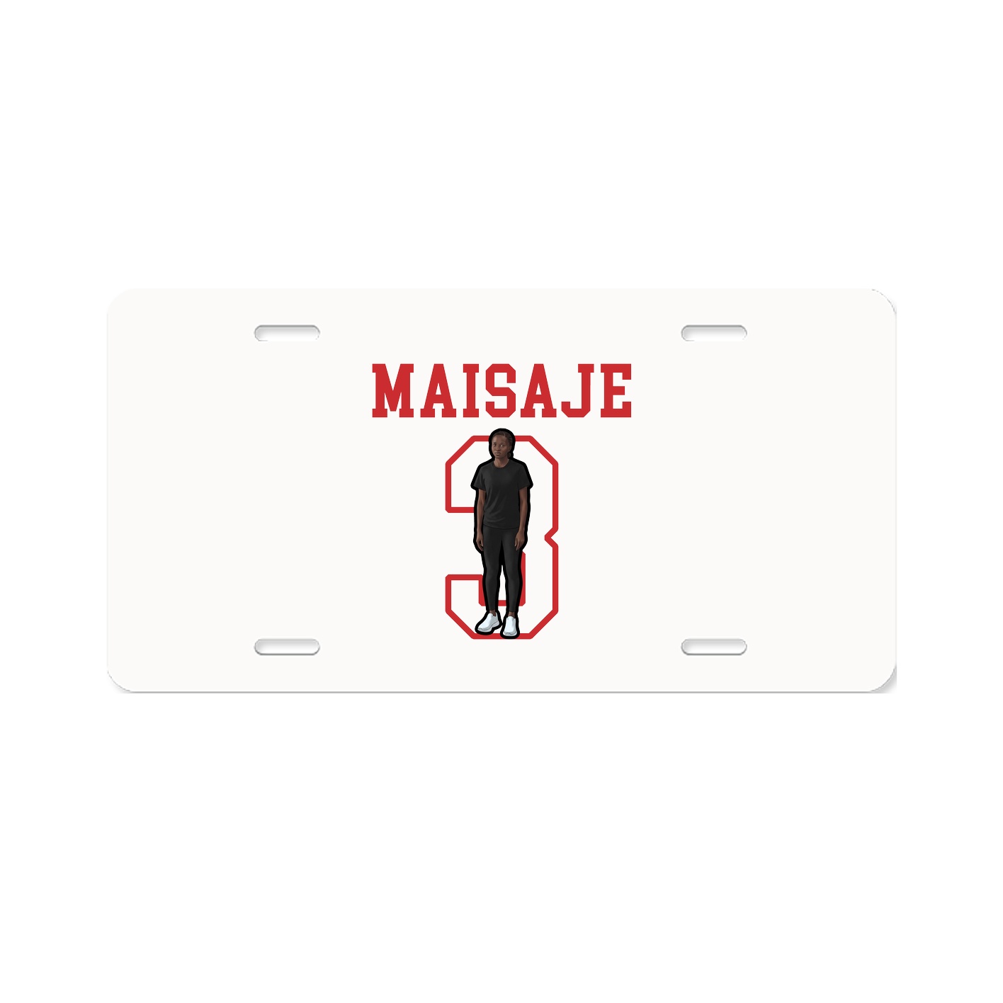 License Plate — Shirsey in Classic