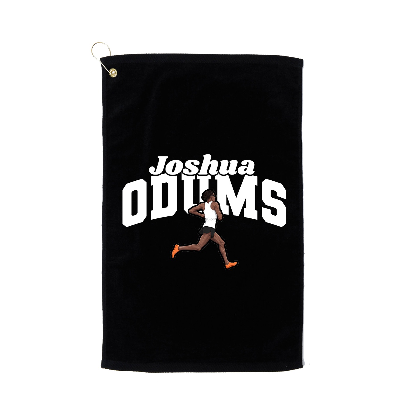 Golf Towel — Signature Arch in Black