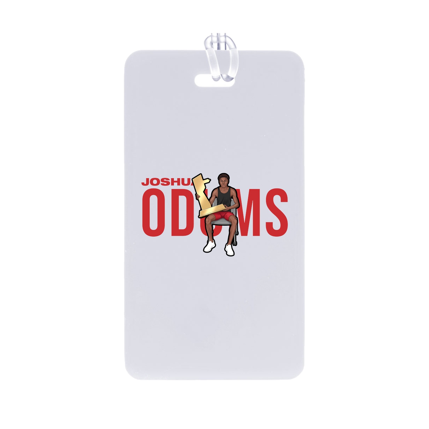 Bag Tag — Player Name in Classic