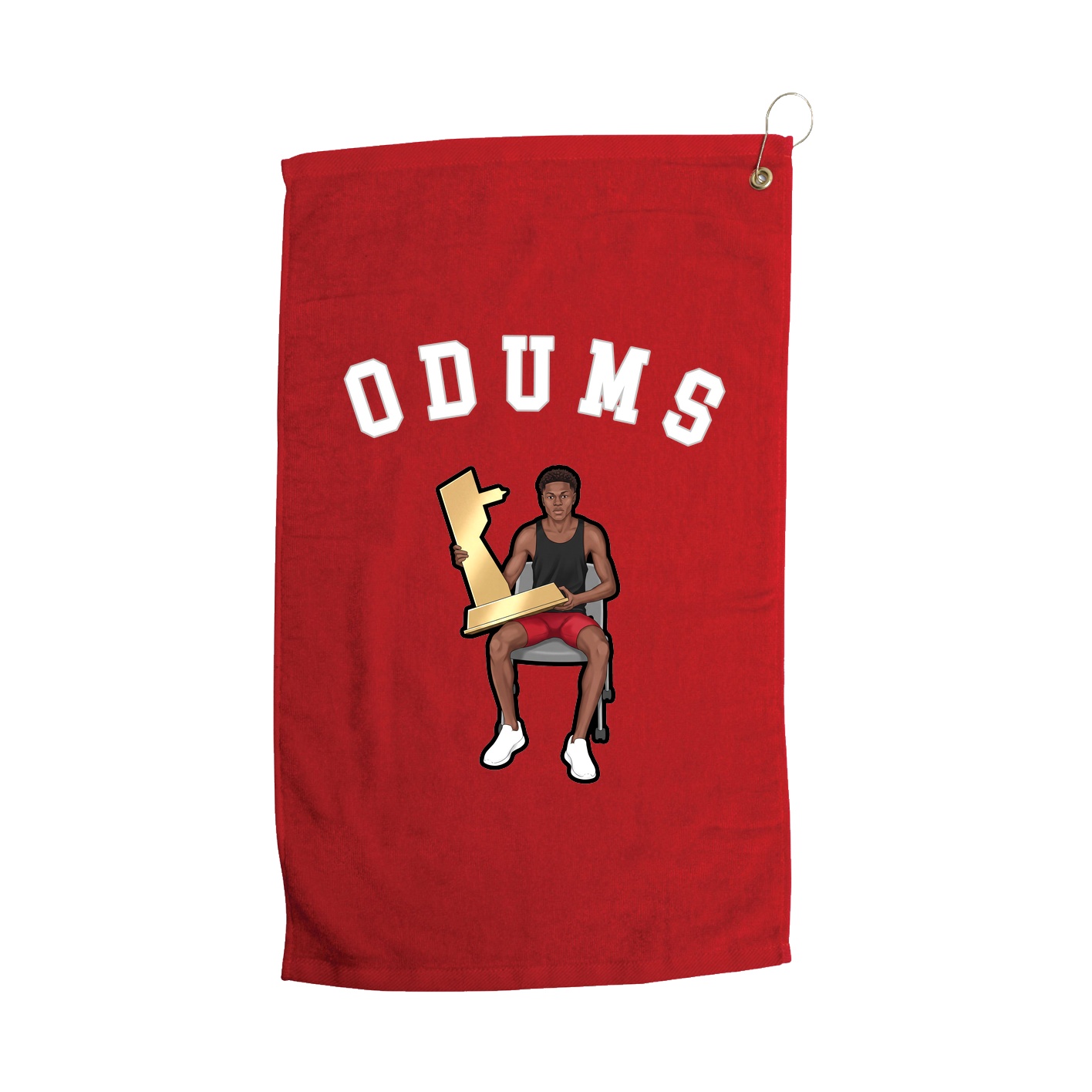 Golf Towel — Shirsey Arch in Red