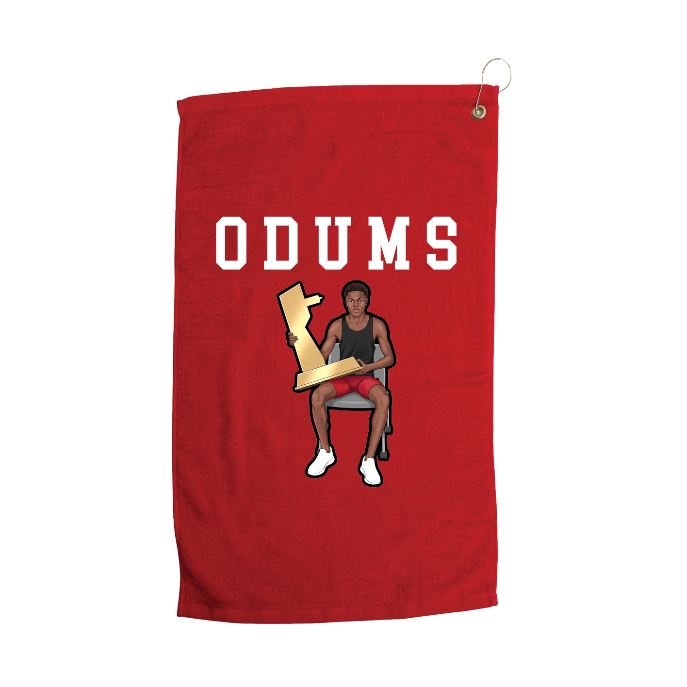 Golf Towel — Shirsey in Red