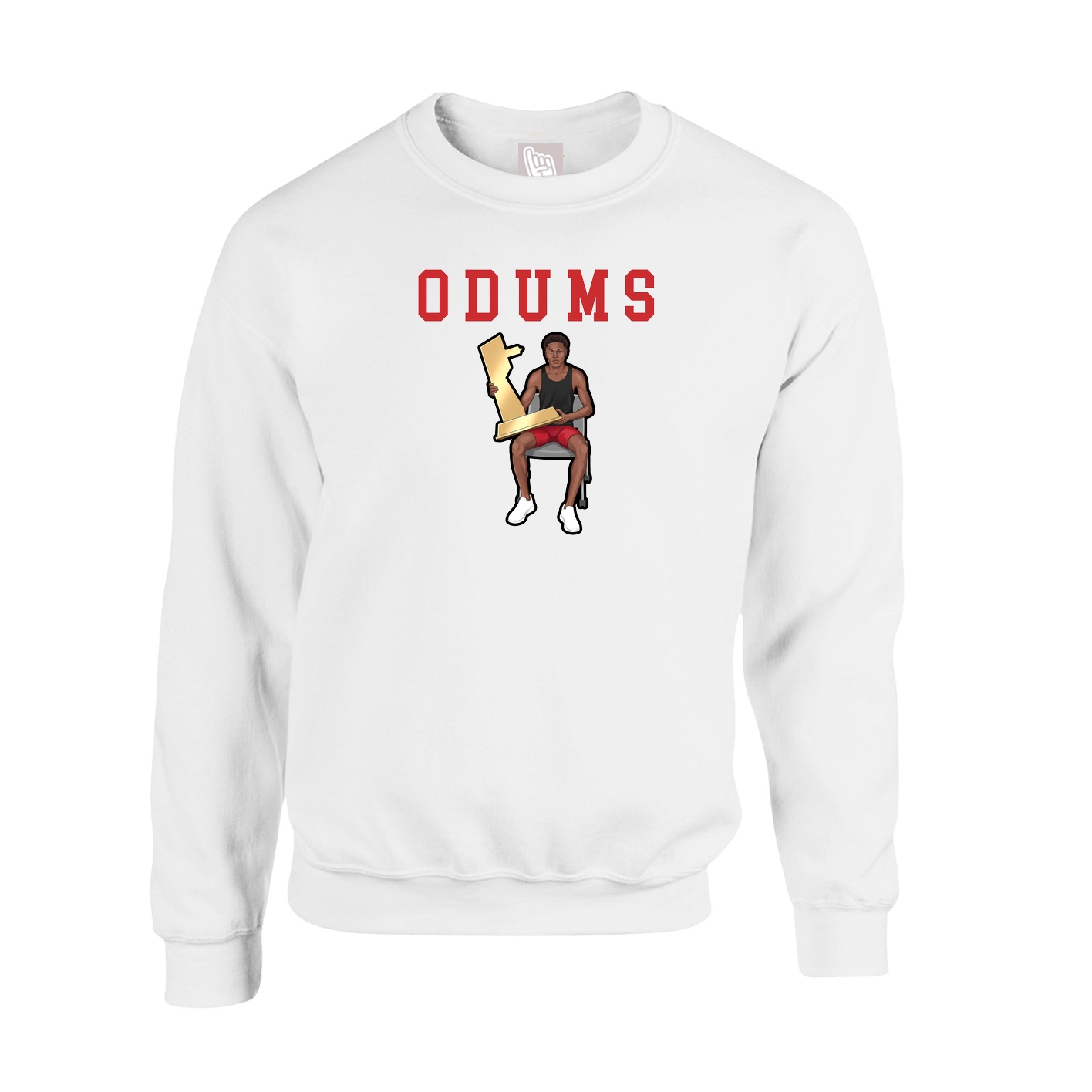 Fleece Crew — Shirsey in White