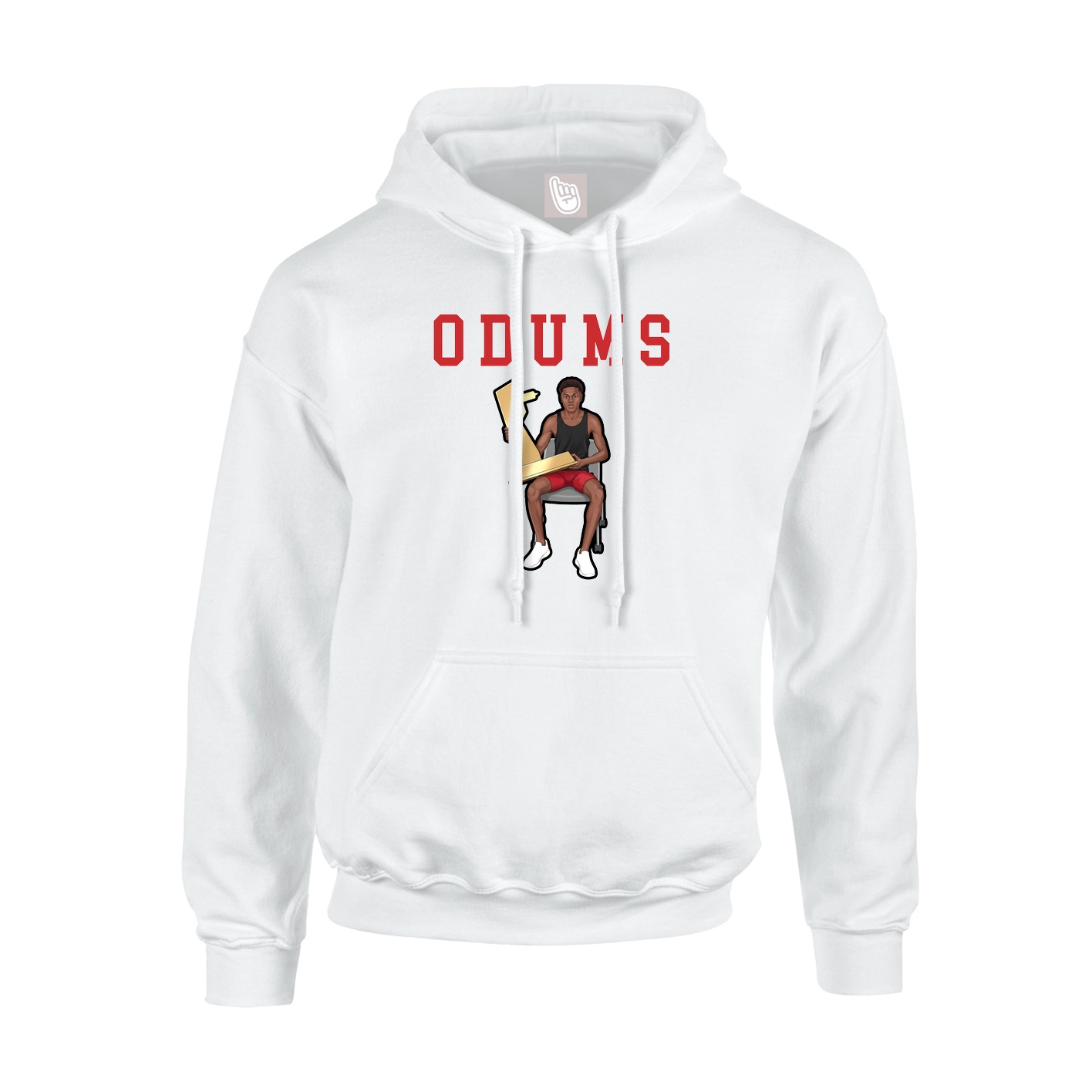 Youth Hoodie — Shirsey in White