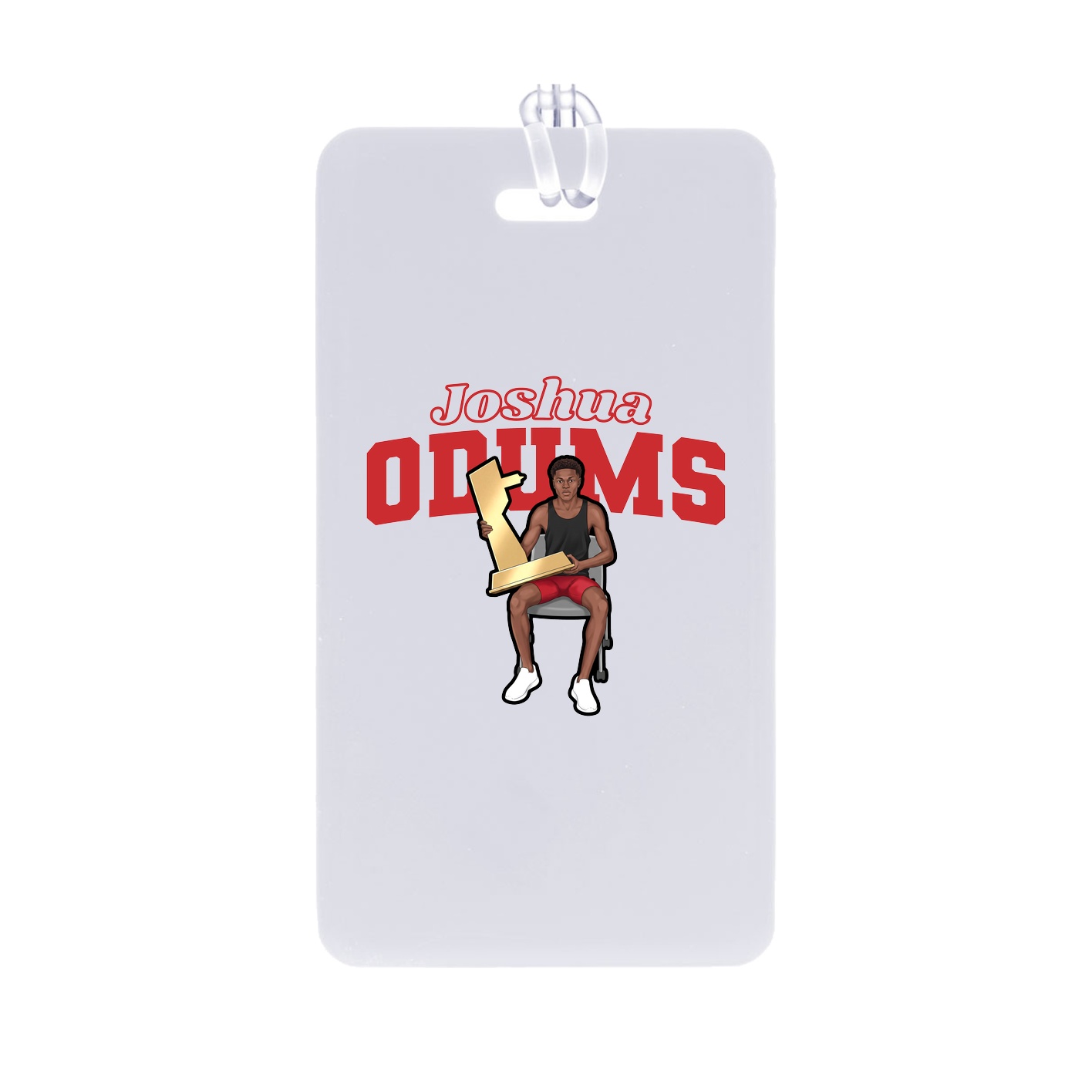 Bag Tag — Name Arch in Classic