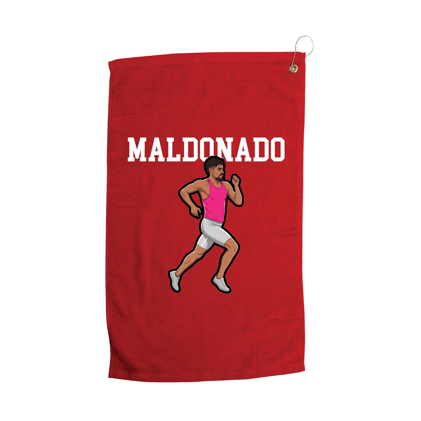 Golf Towel — Classic in Red