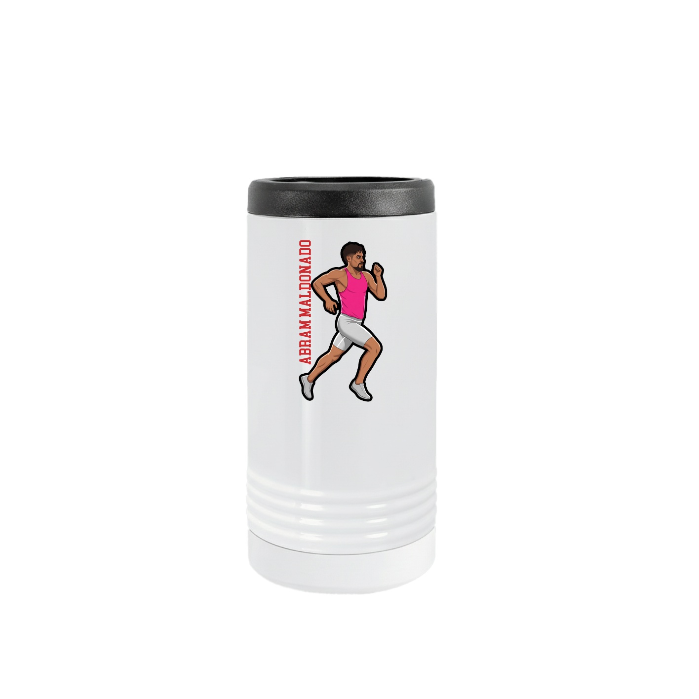 Slim Beverage Holder — Classic in White