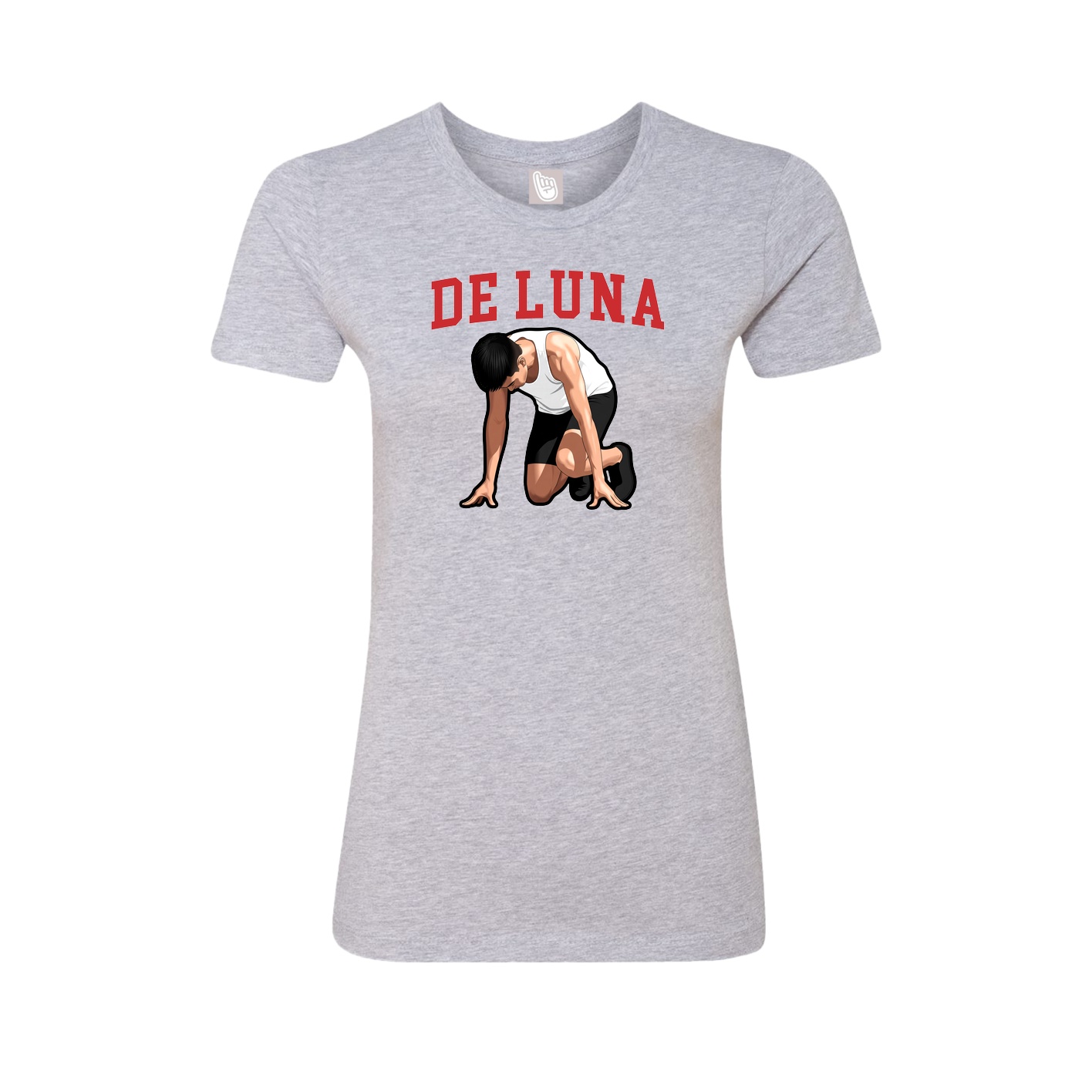 Fitted Women's Tee — Shirsey in Grey