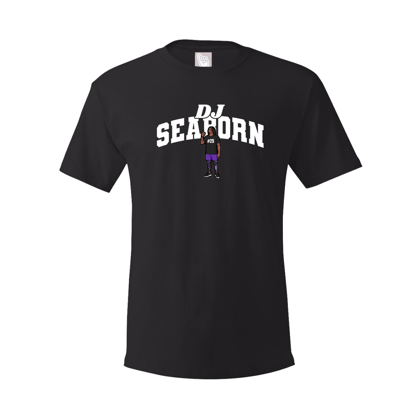 Youth Tee — Signature Arch in Black