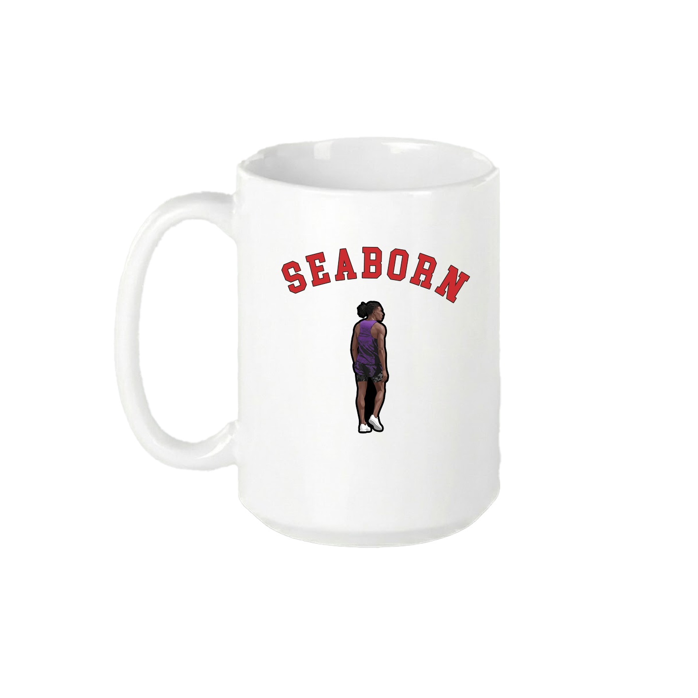 15oz Coffee Mug — Shirsey Arch in White