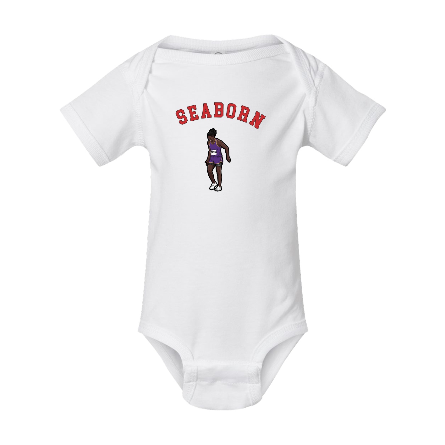 Baby Onesie — Shirsey Arch in White