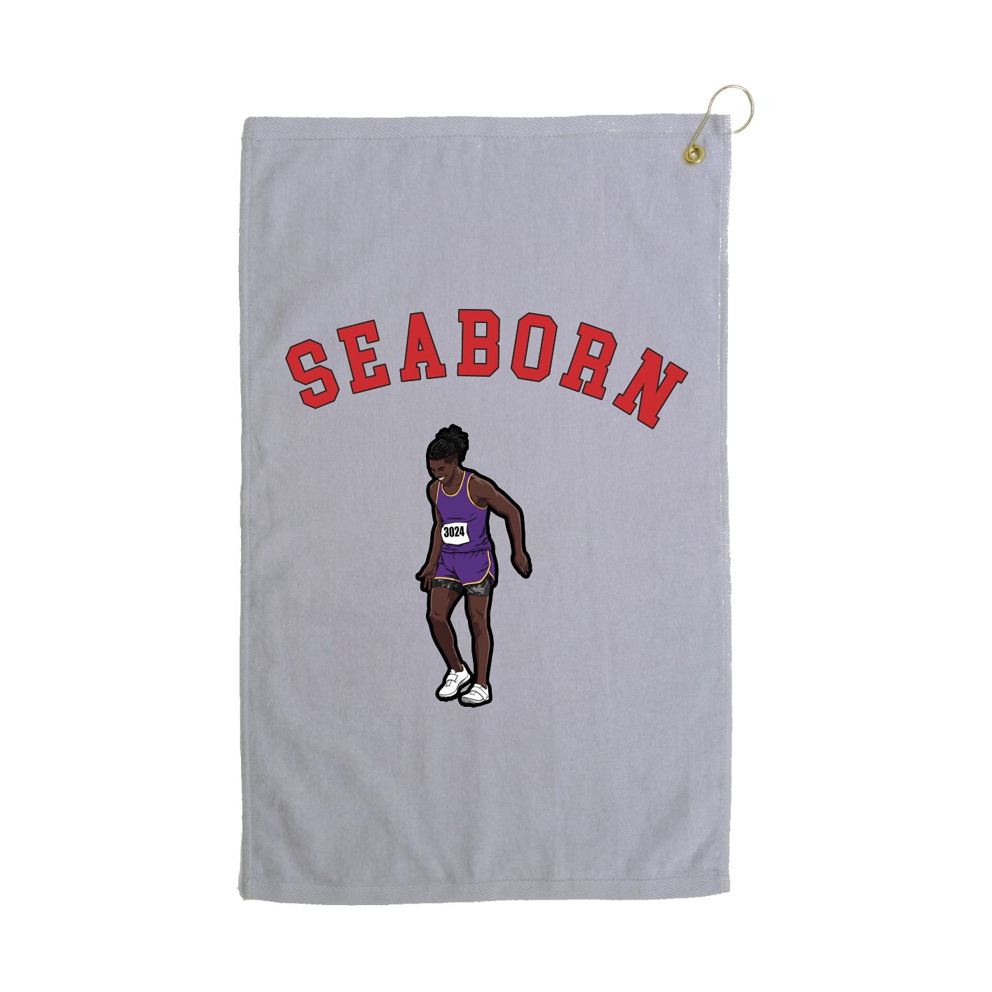 Golf Towel — Shirsey Arch in Grey