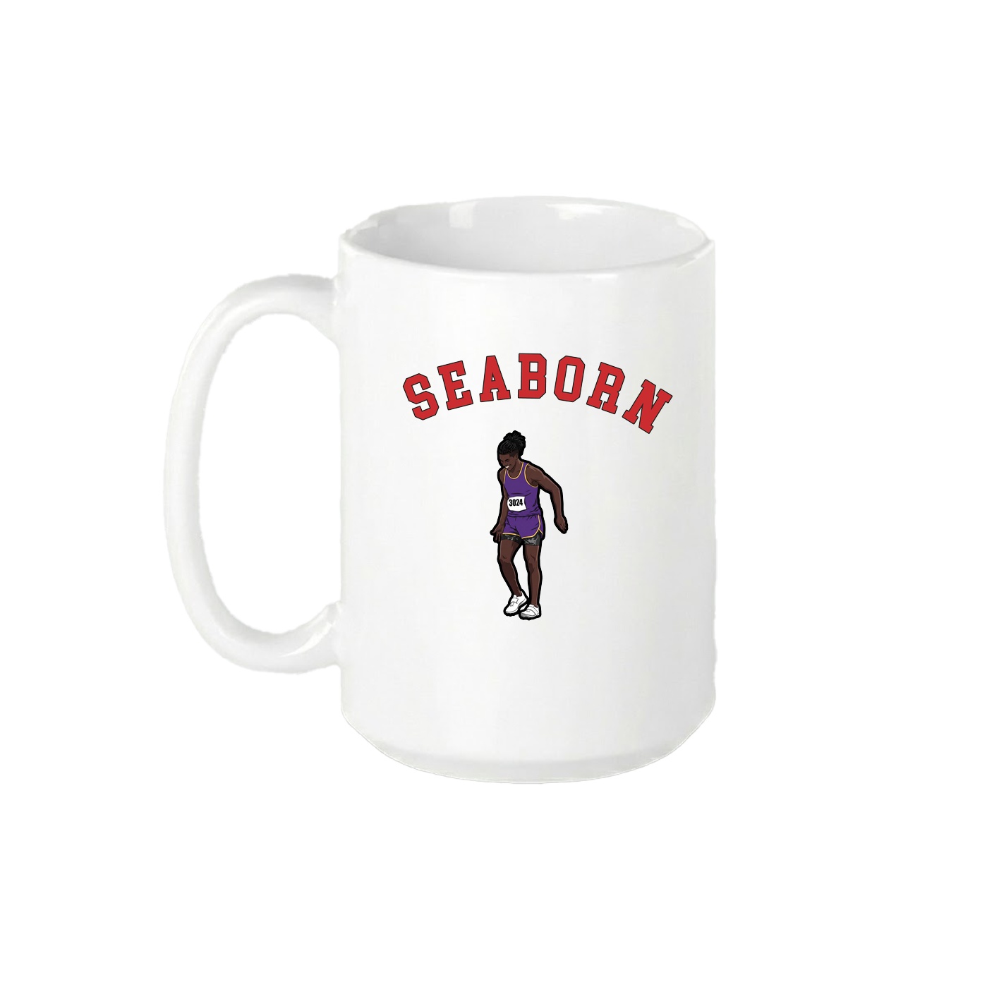 15oz Coffee Mug — Shirsey Arch in White