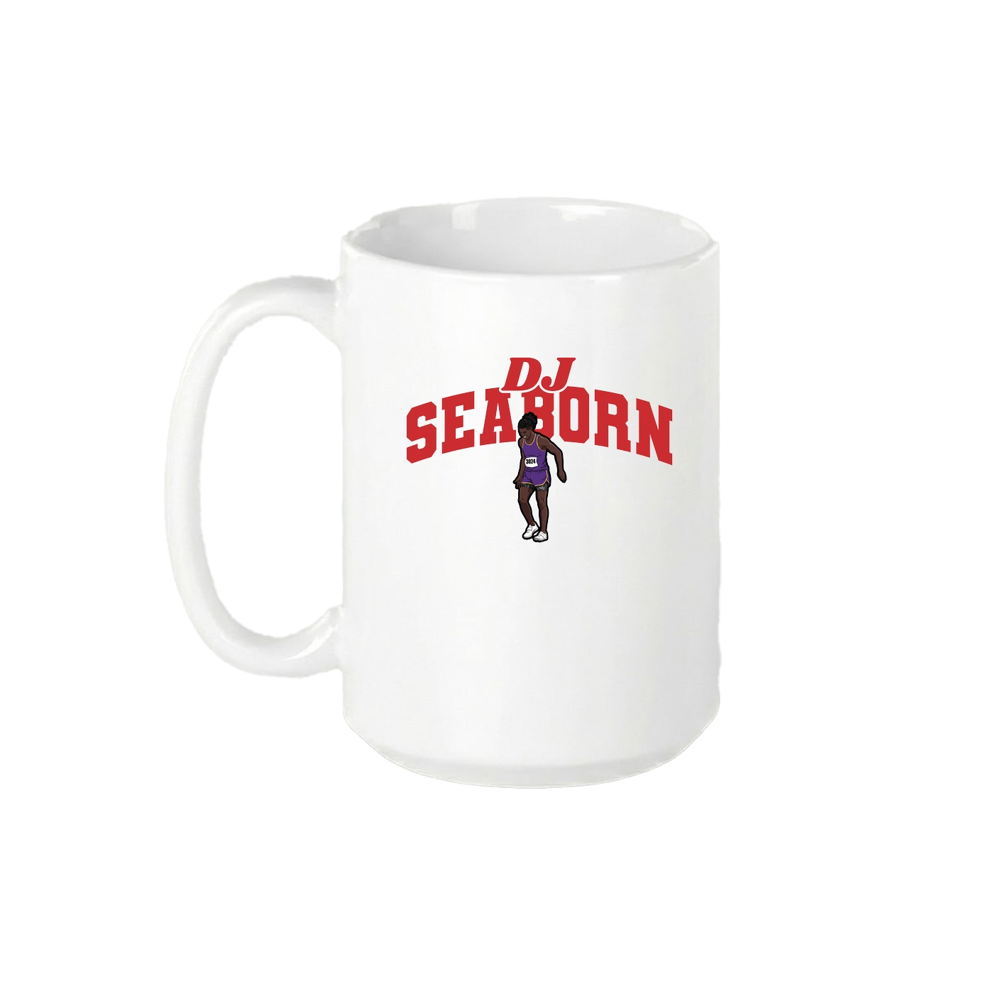 15oz Coffee Mug — Signature Arch in White