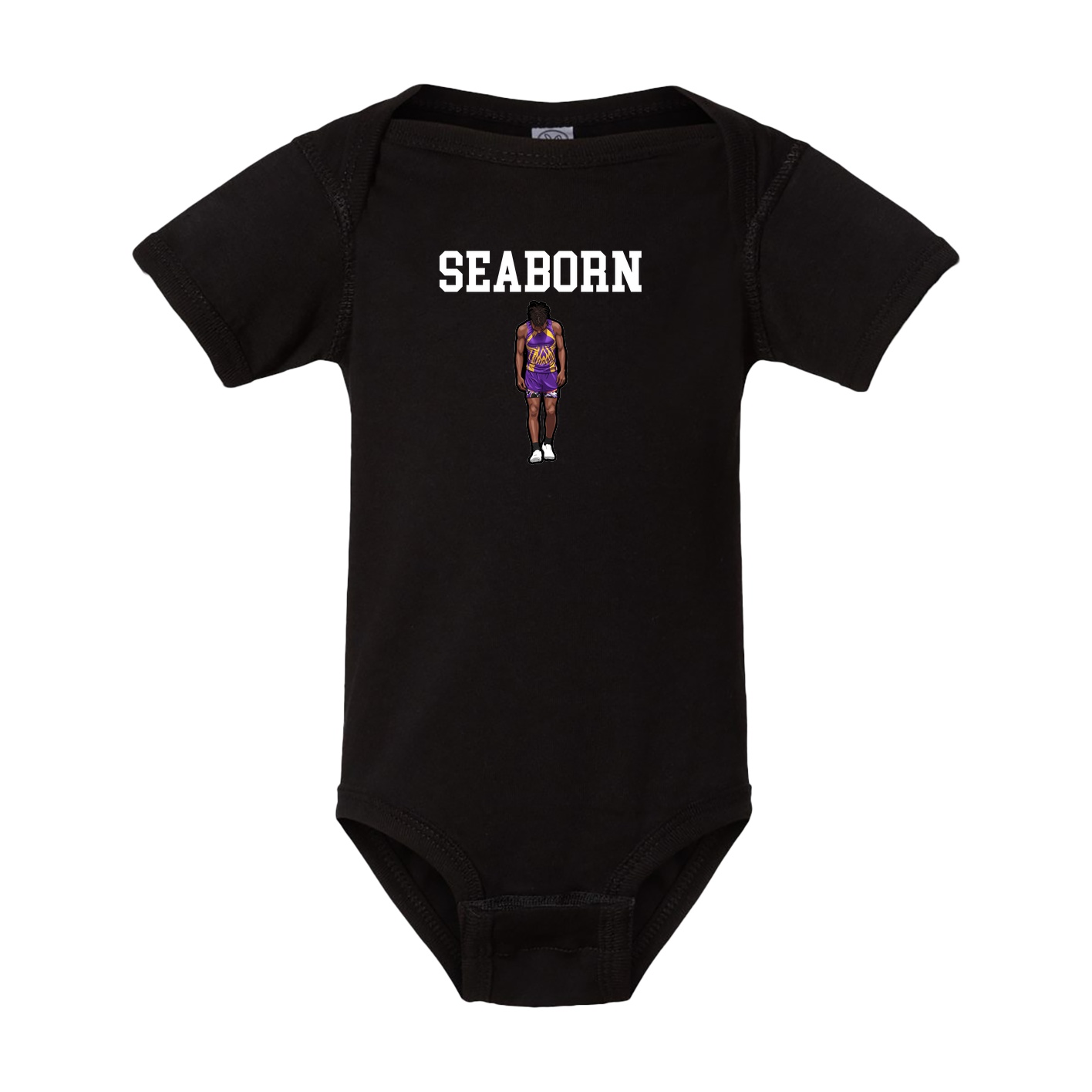 Baby Onesie — Shirsey in Black