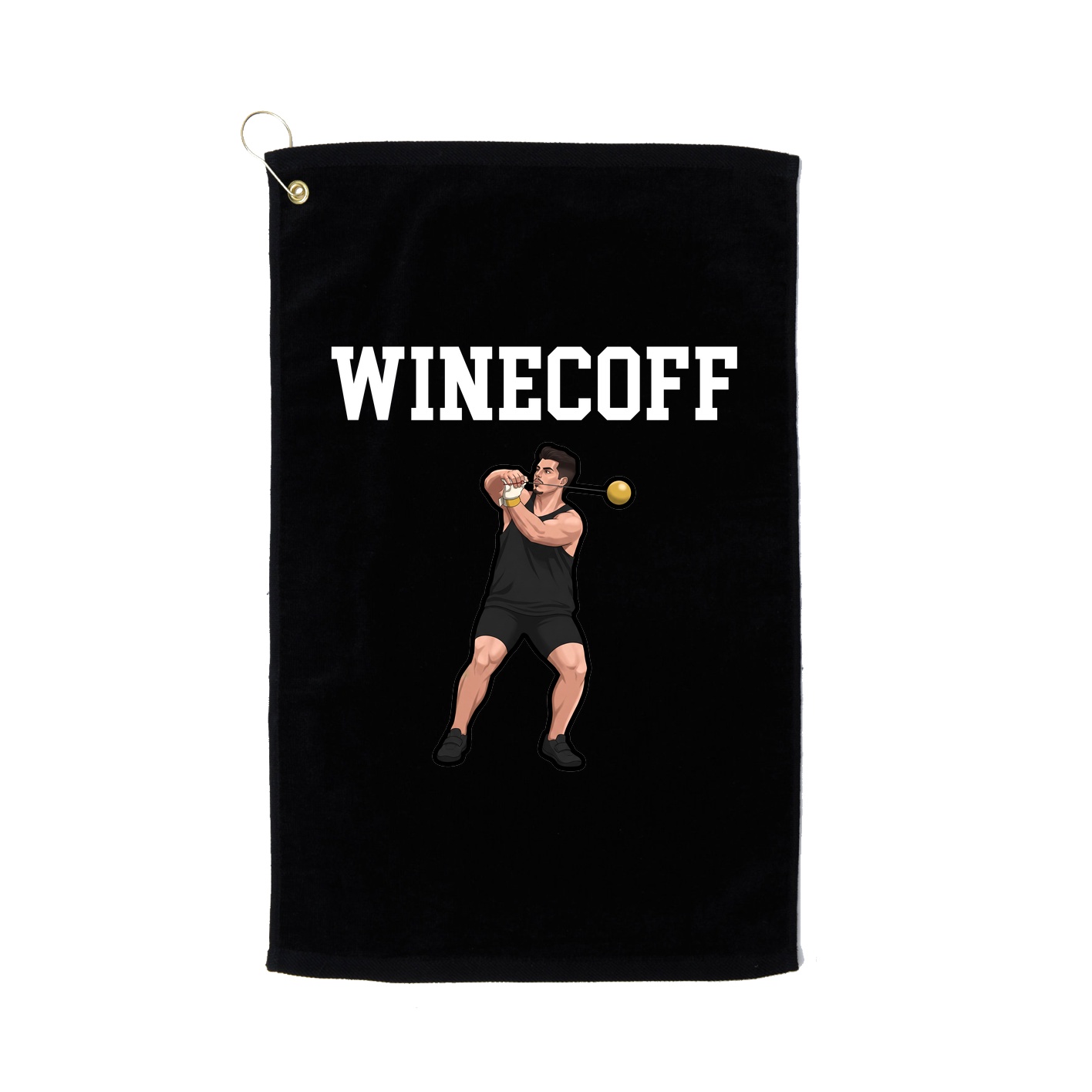 Golf Towel — Shirsey in Black