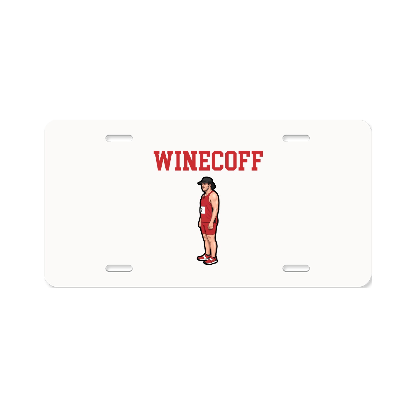 License Plate — Shirsey in Classic