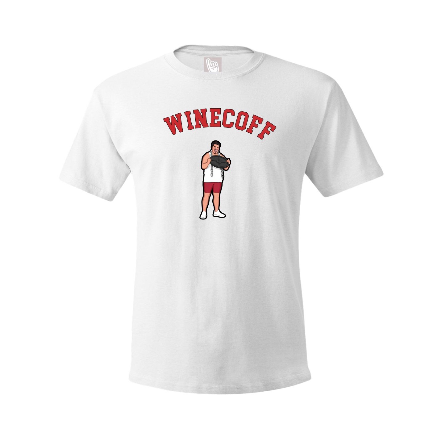 Tee — Shirsey Arch in White