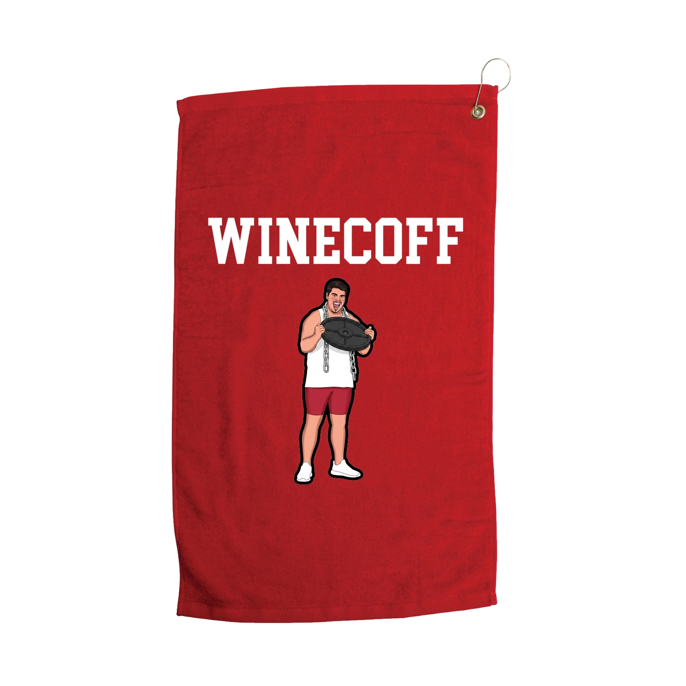 Golf Towel — Shirsey in Red