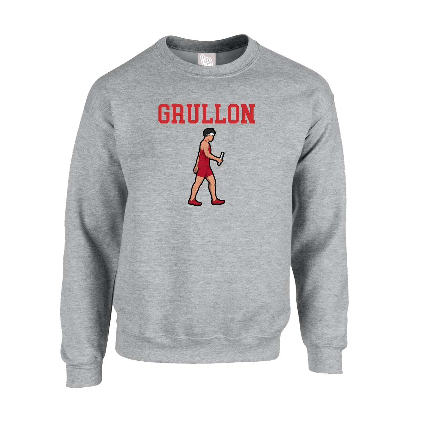 Fleece Crew — Shirsey in Grey