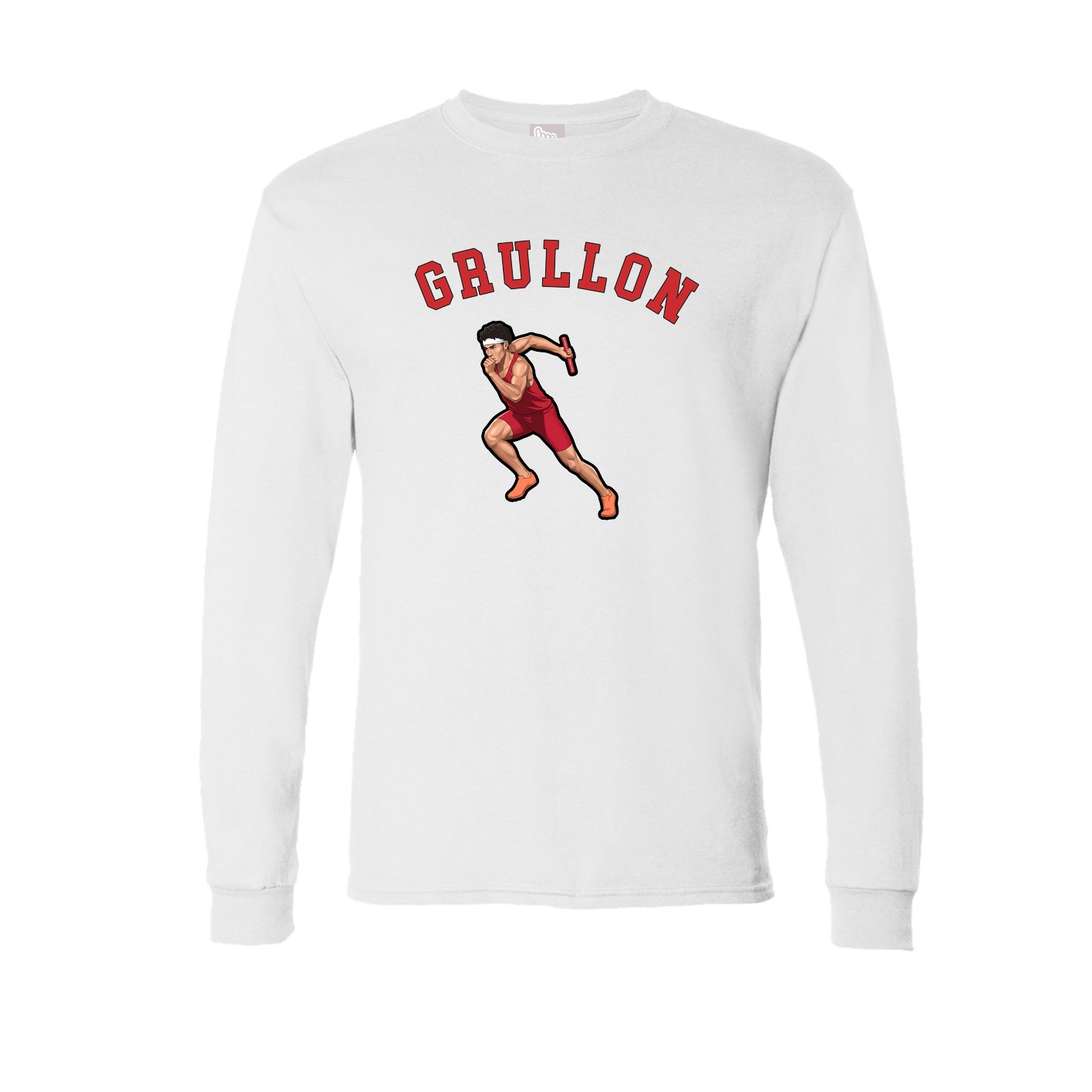 Long Sleeve Tee — Shirsey Arch in White