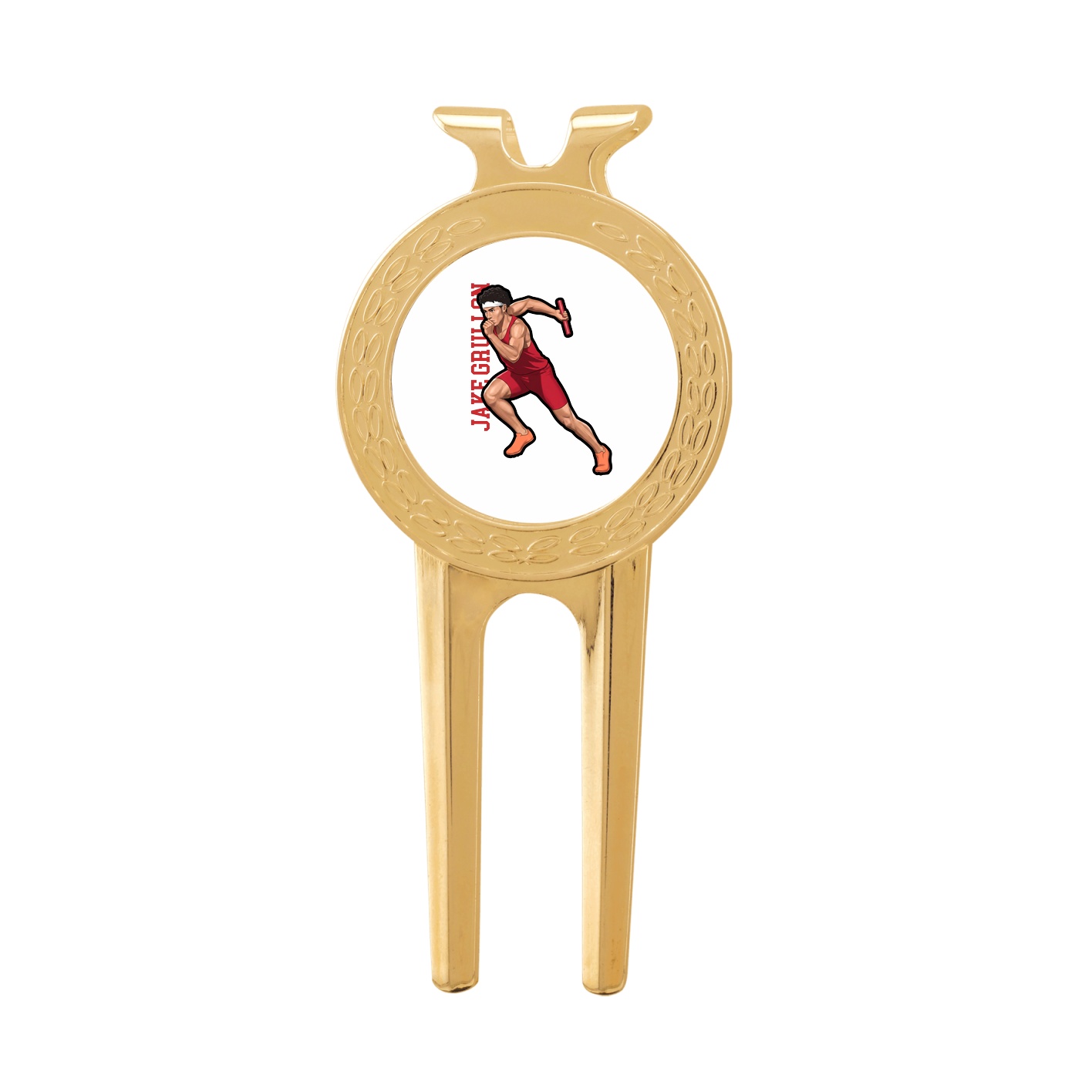 Divot Tool with Ball Marker — Name Vertical in Classic
