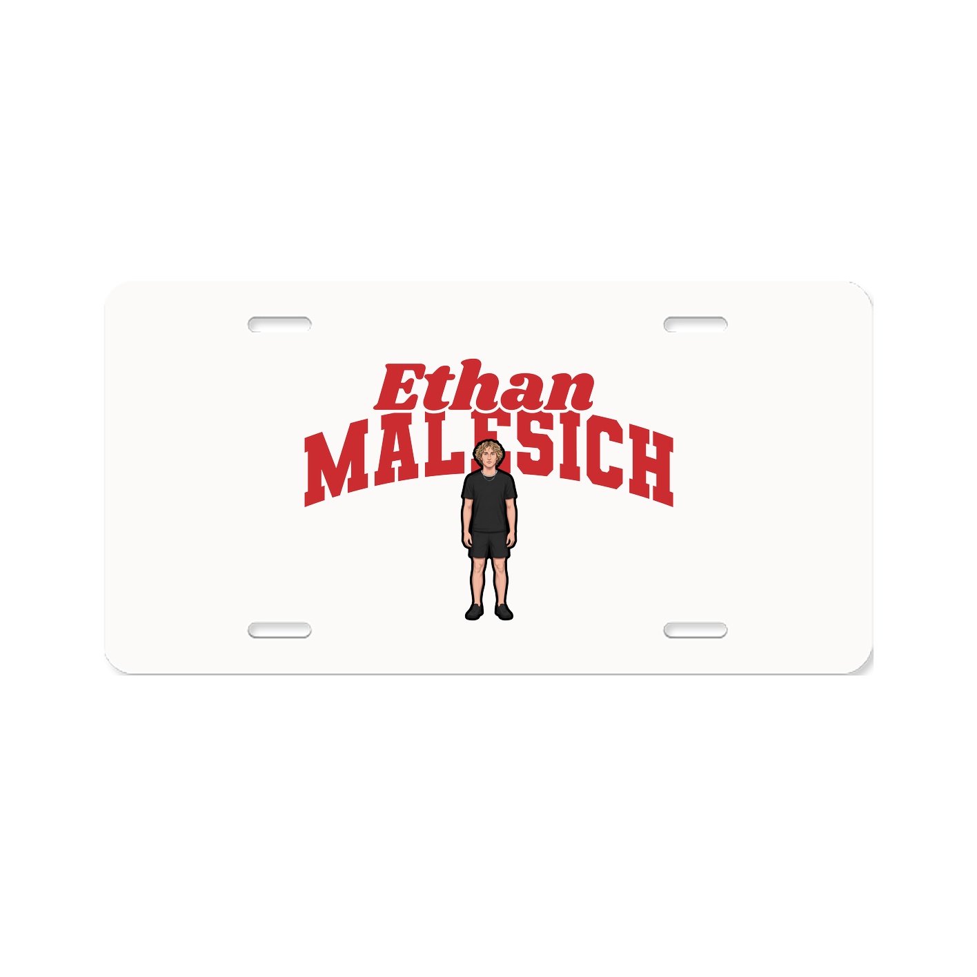 License Plate — Signature Arch in Classic