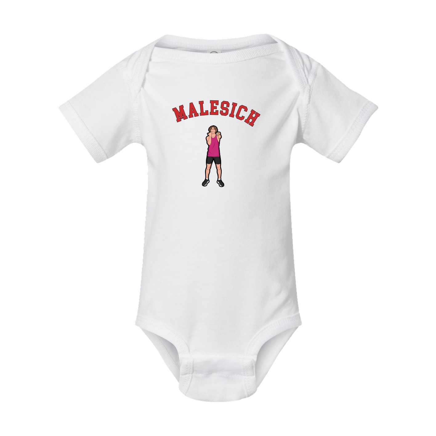 Baby Onesie — Shirsey Arch in White