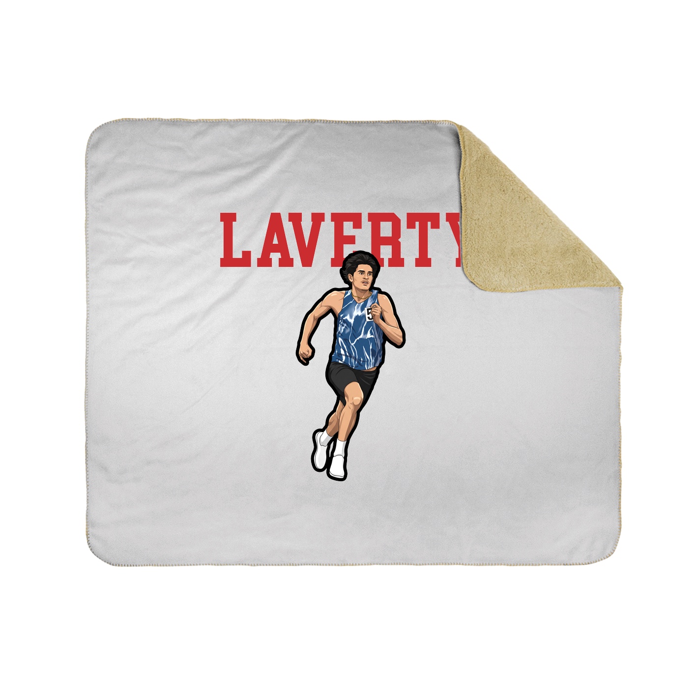 50x60 Sherpa Lined Throw Blanket