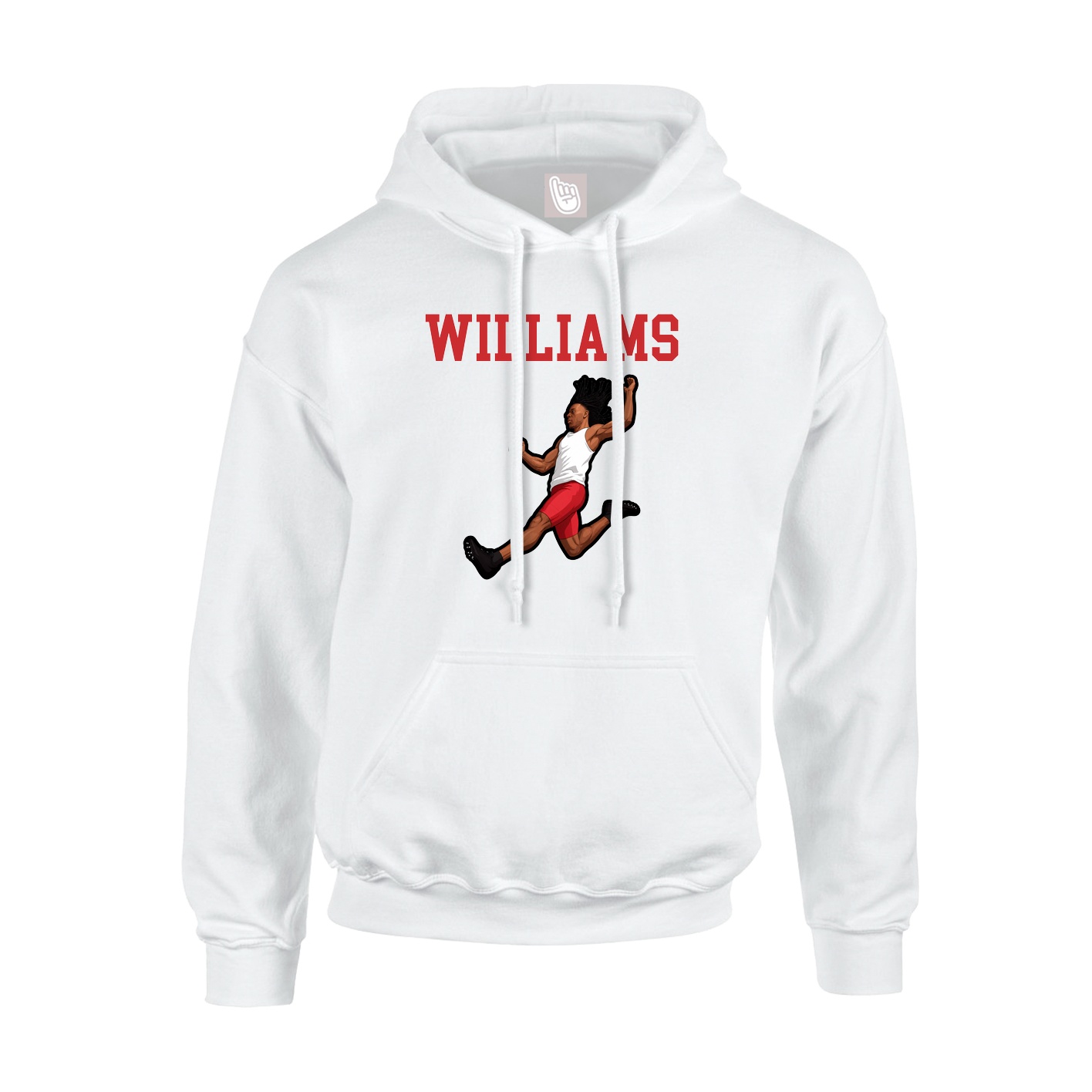 Hoodie — Shirsey in White