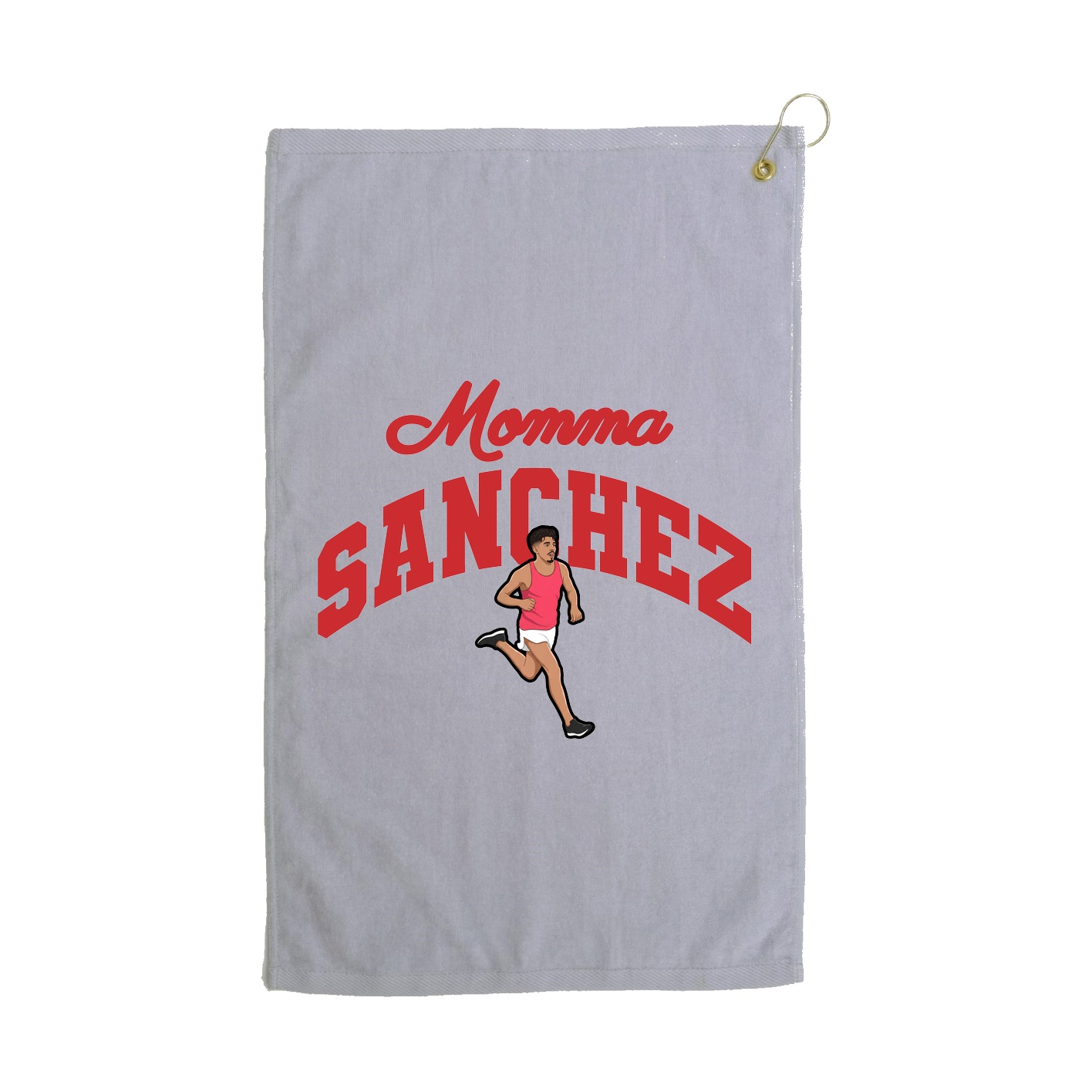 Golf Towel — Mothers Day Arch in Grey
