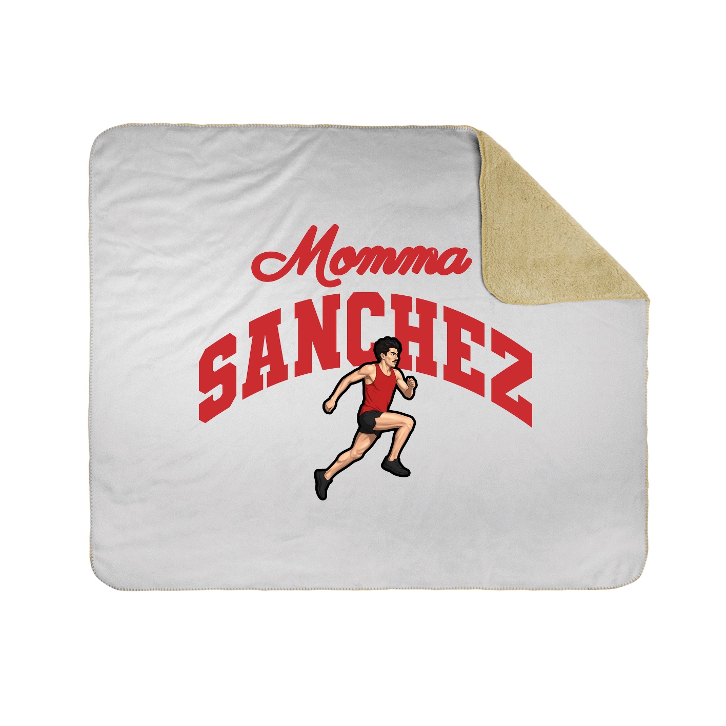 Throw Blanket — Mothers Day Arch in White