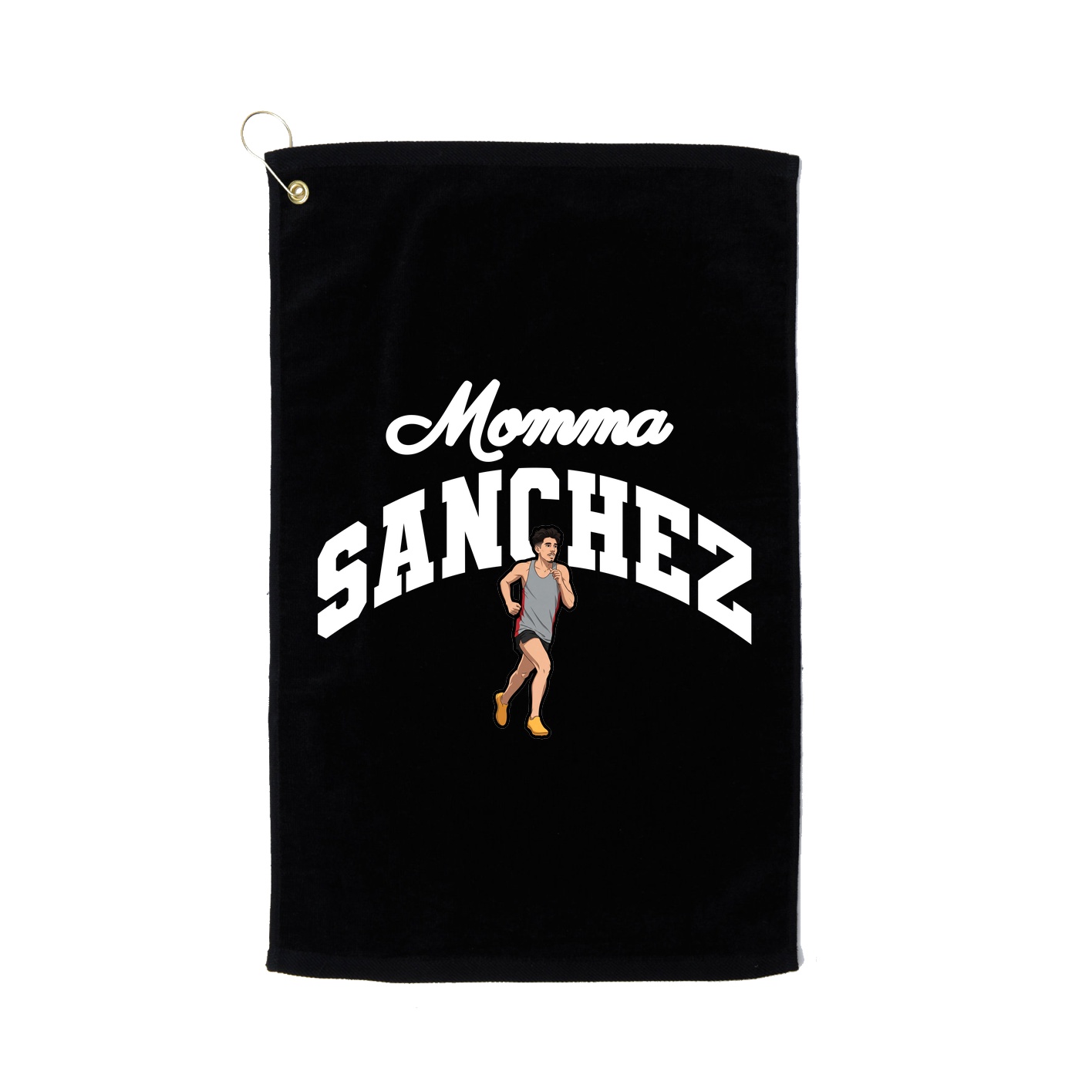 Golf Towel — Mothers Day Arch in Black