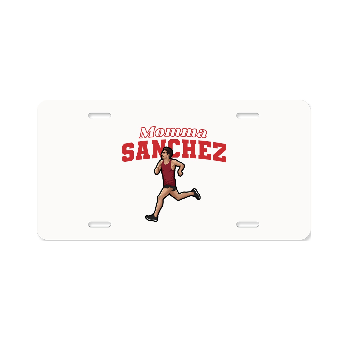 License Plate — Mothers Day Block in Classic