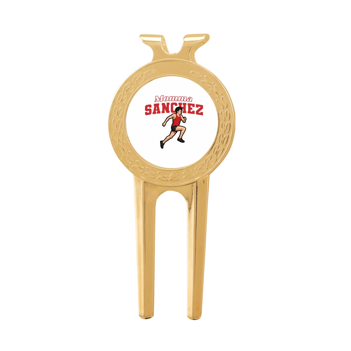 Divot Tool with Ball Marker — Mothers Day Block in Classic