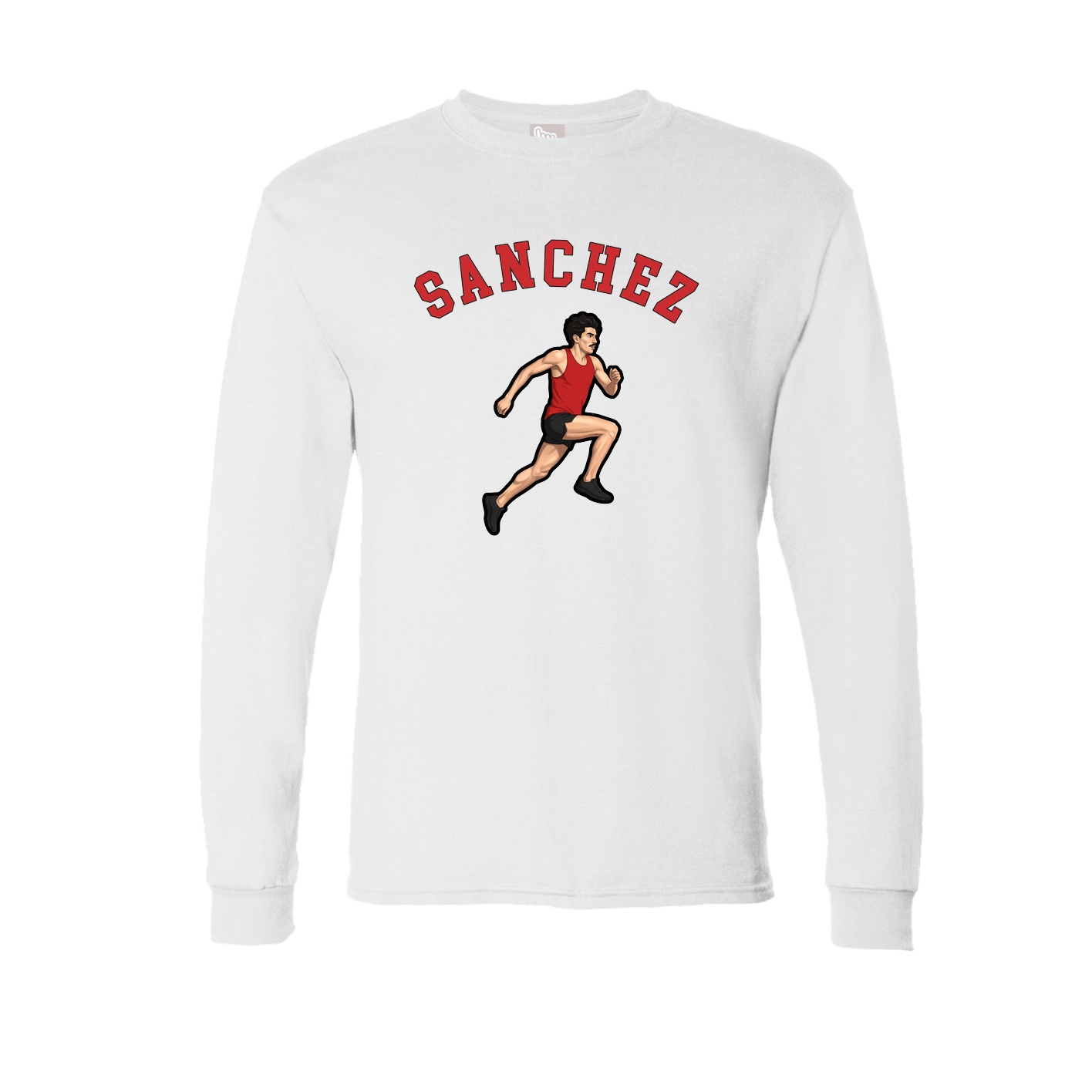 Long Sleeve Tee — Shirsey Arch in White