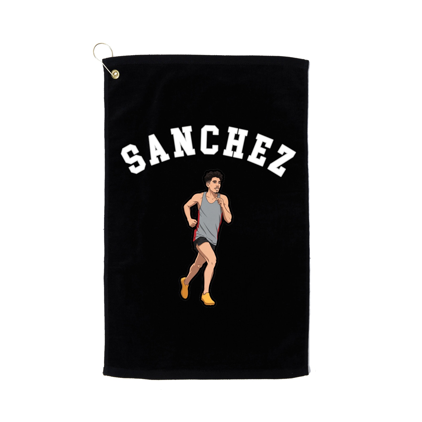 Golf Towel — Shirsey Arch in Black