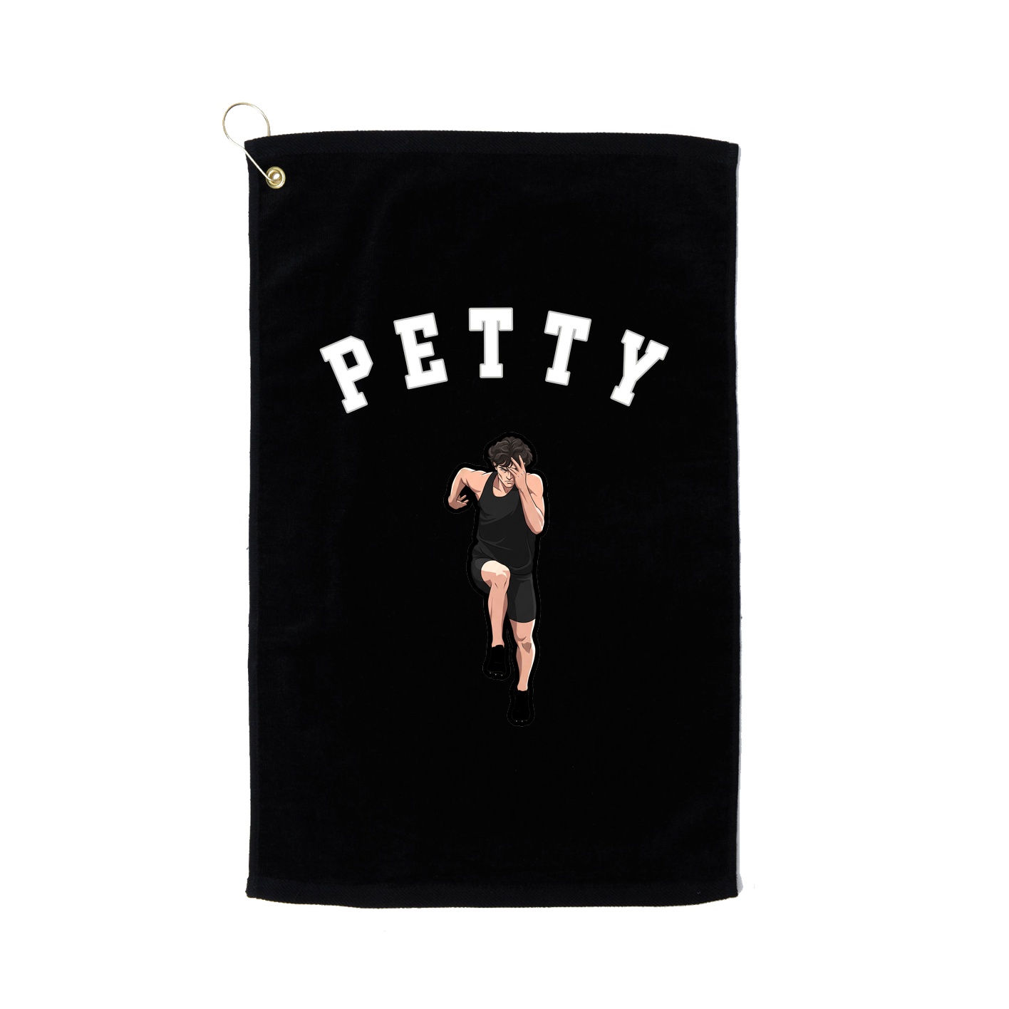 Golf Towel — Shirsey Arch in Black