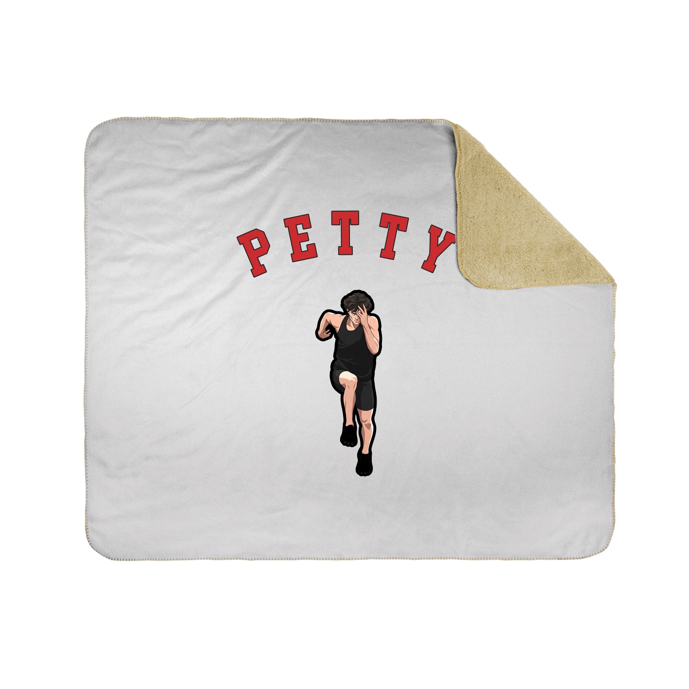 50x60 Sherpa Lined Throw Blanket