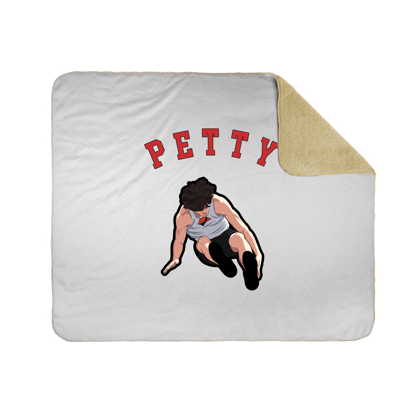 50x60 Sherpa Lined Throw Blanket