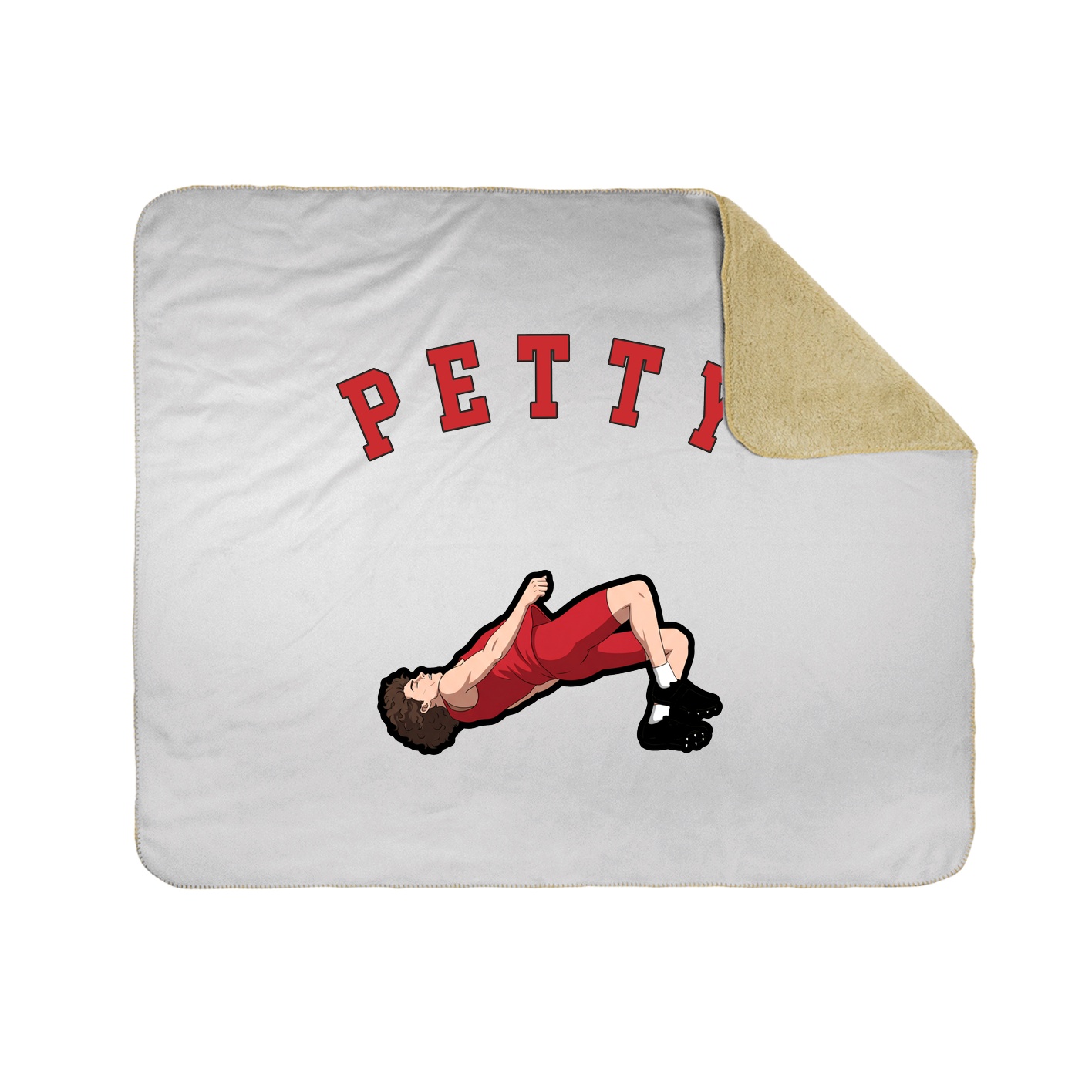 50x60 Sherpa Lined Throw Blanket