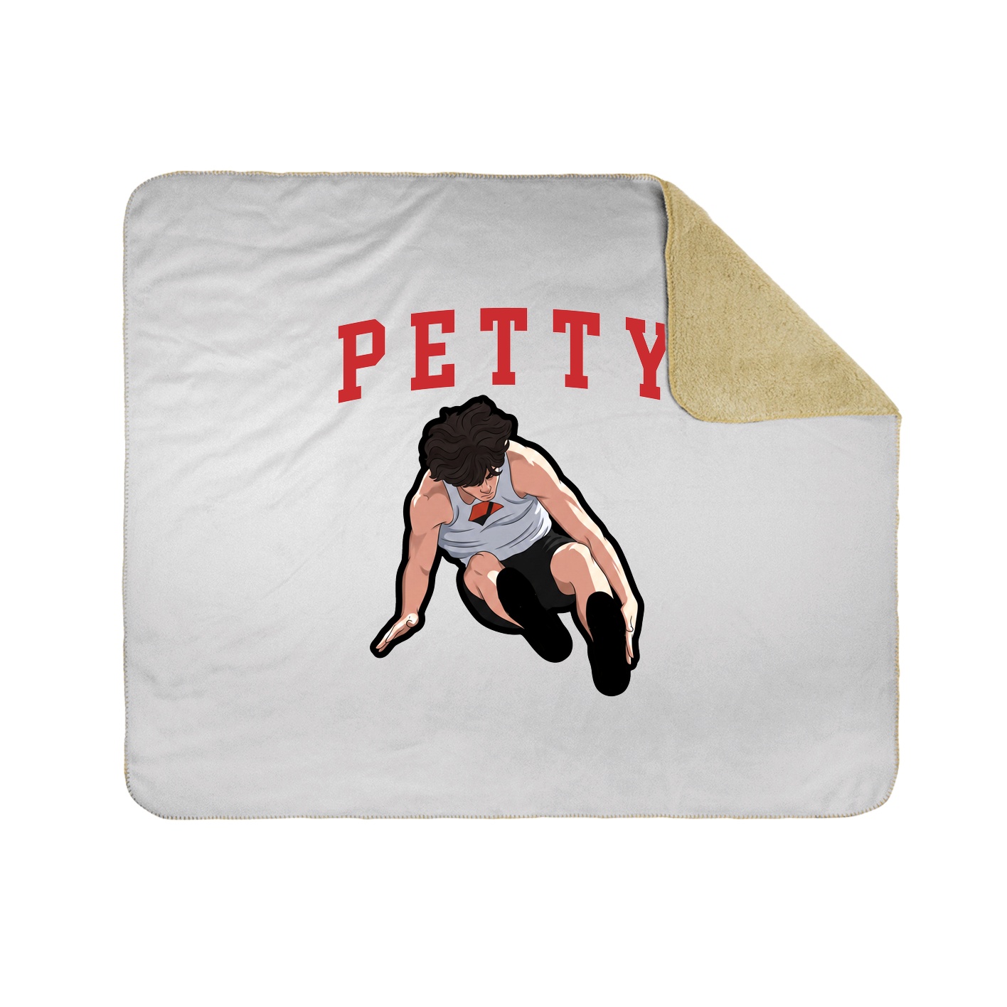 50x60 Sherpa Lined Throw Blanket